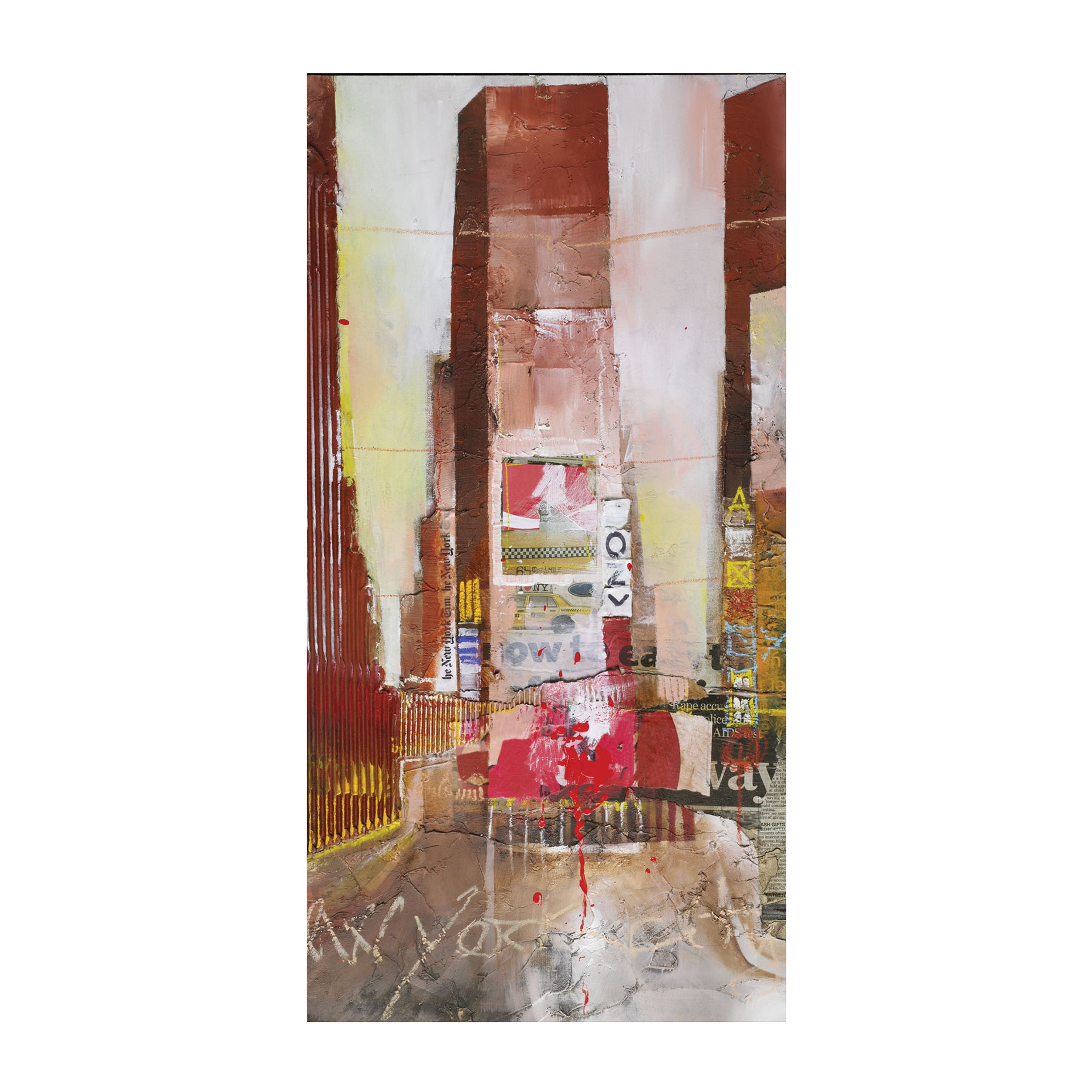 New York City Wall Art - II Multicolor