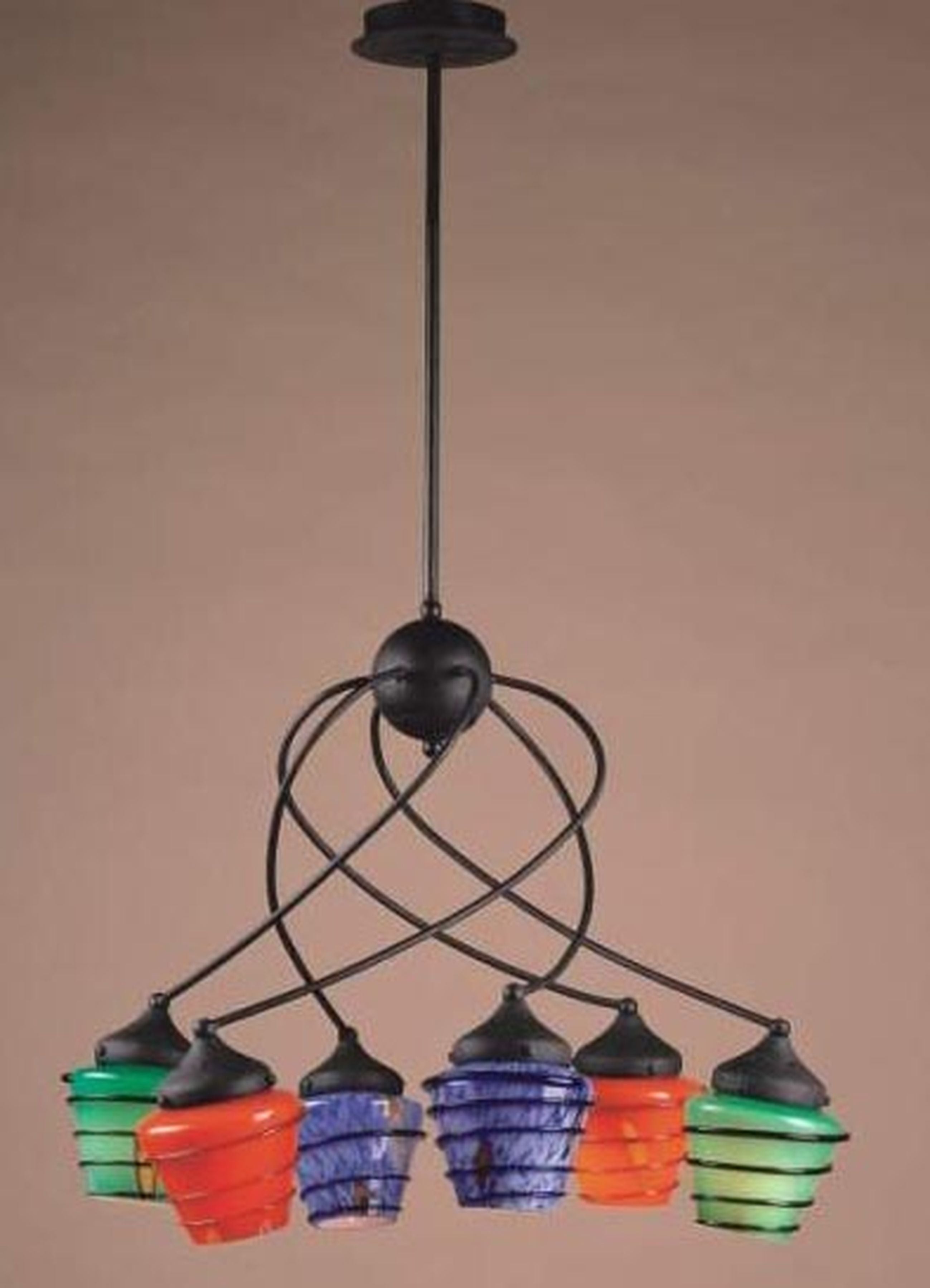 Murano Styled Multi Colored Glass