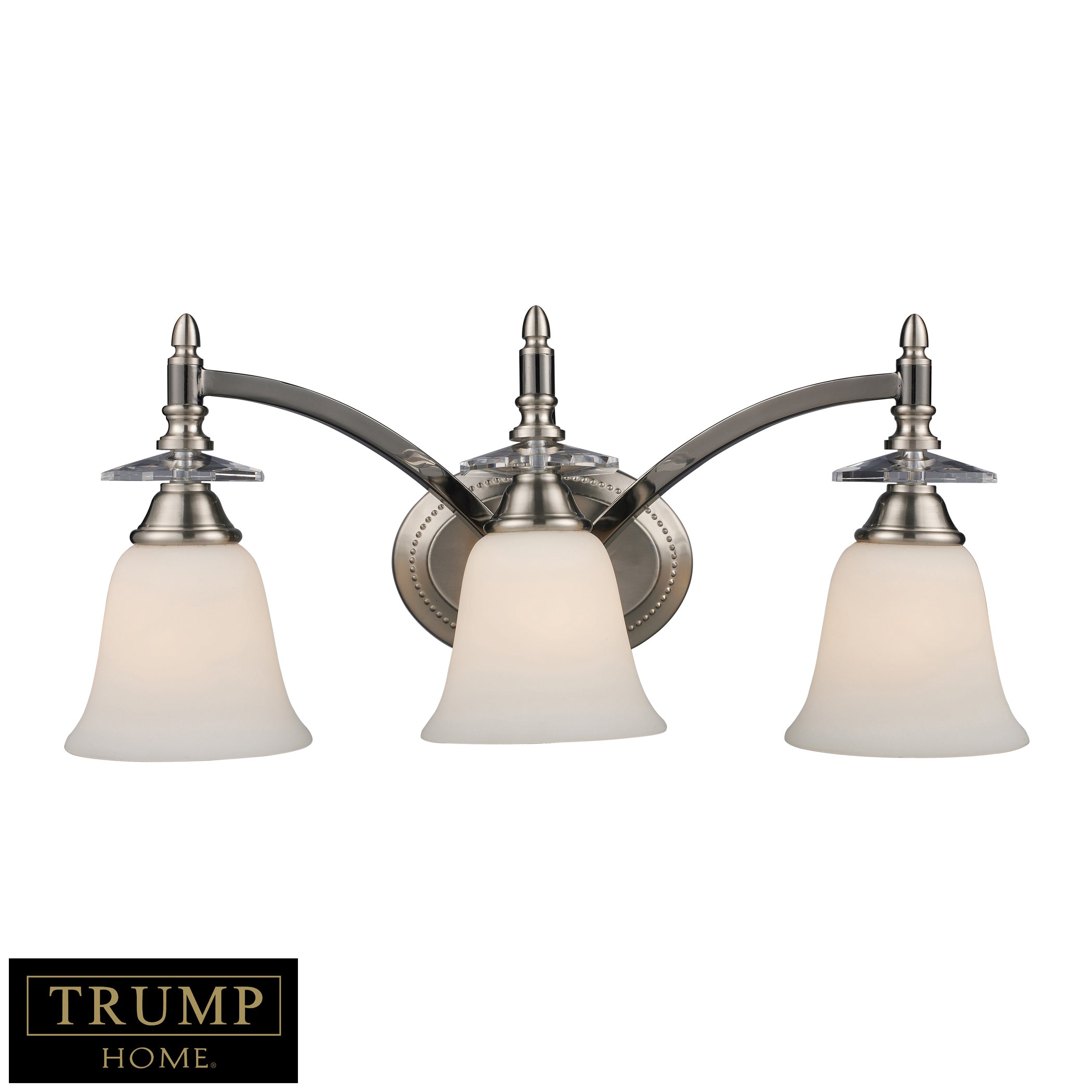 Wellins 3-Light Vanity Sconce - Nickel