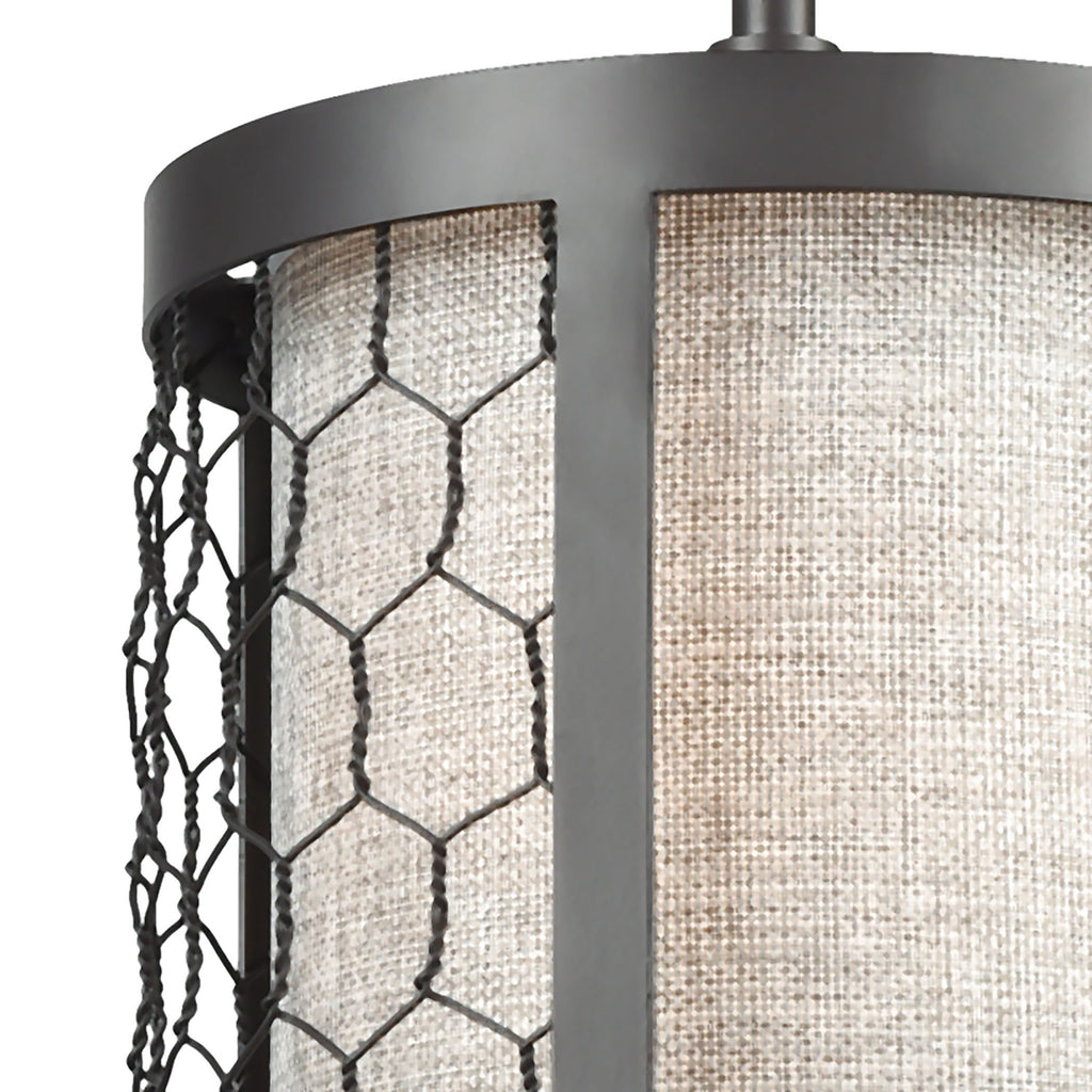 Filmore 9'' Wide 1-Light Mini Pendant - Oil Rubbed Bronze