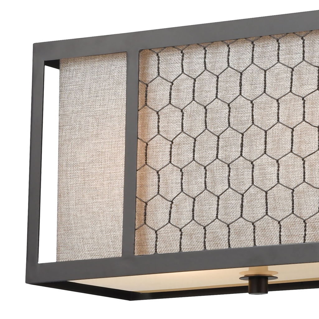 Filmore 35'' Wide 4-Light Chandelier - Oil Rubbed Bronze
