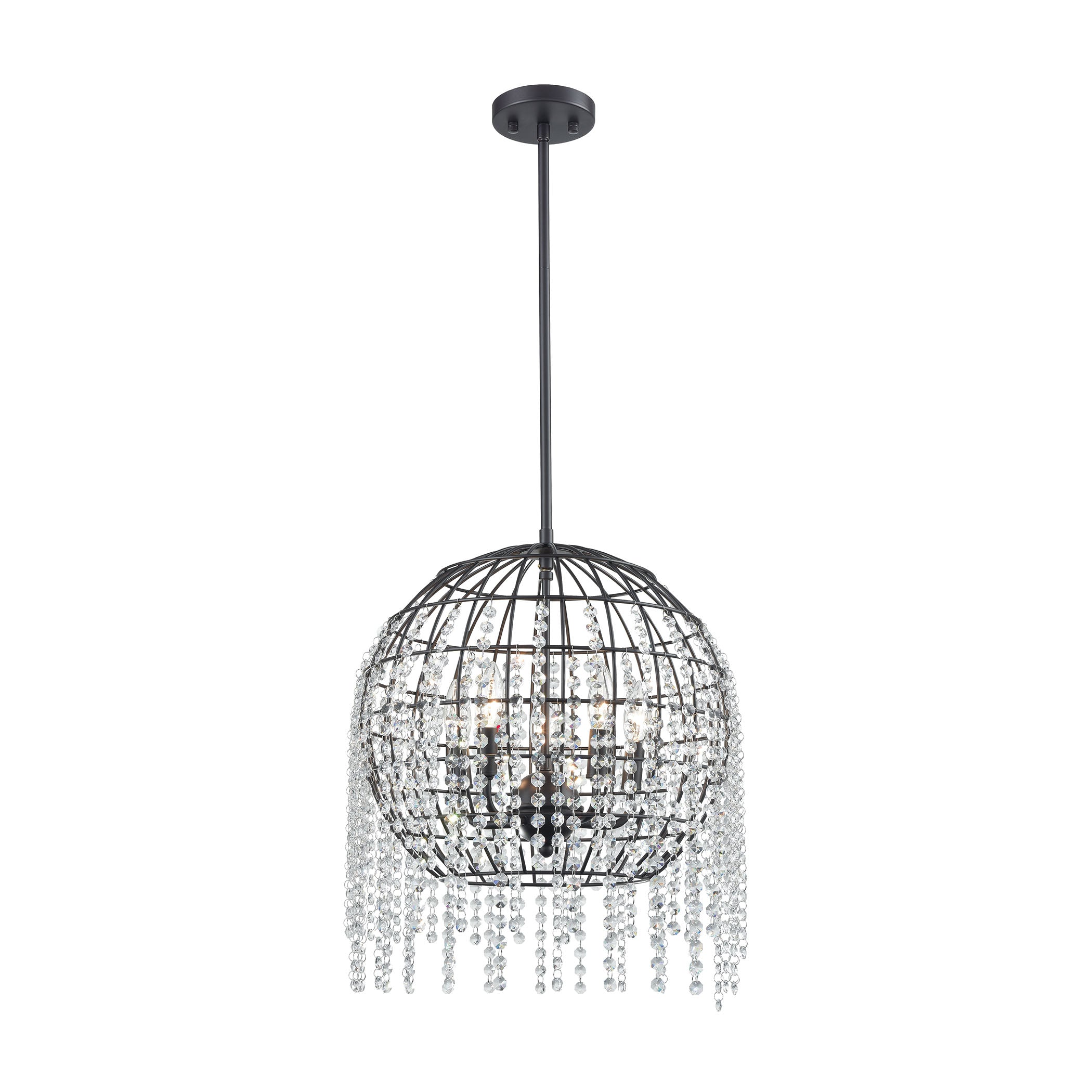 Yardley 17'' Wide 5-Light Chandelier - Oil Rubbed Bronze