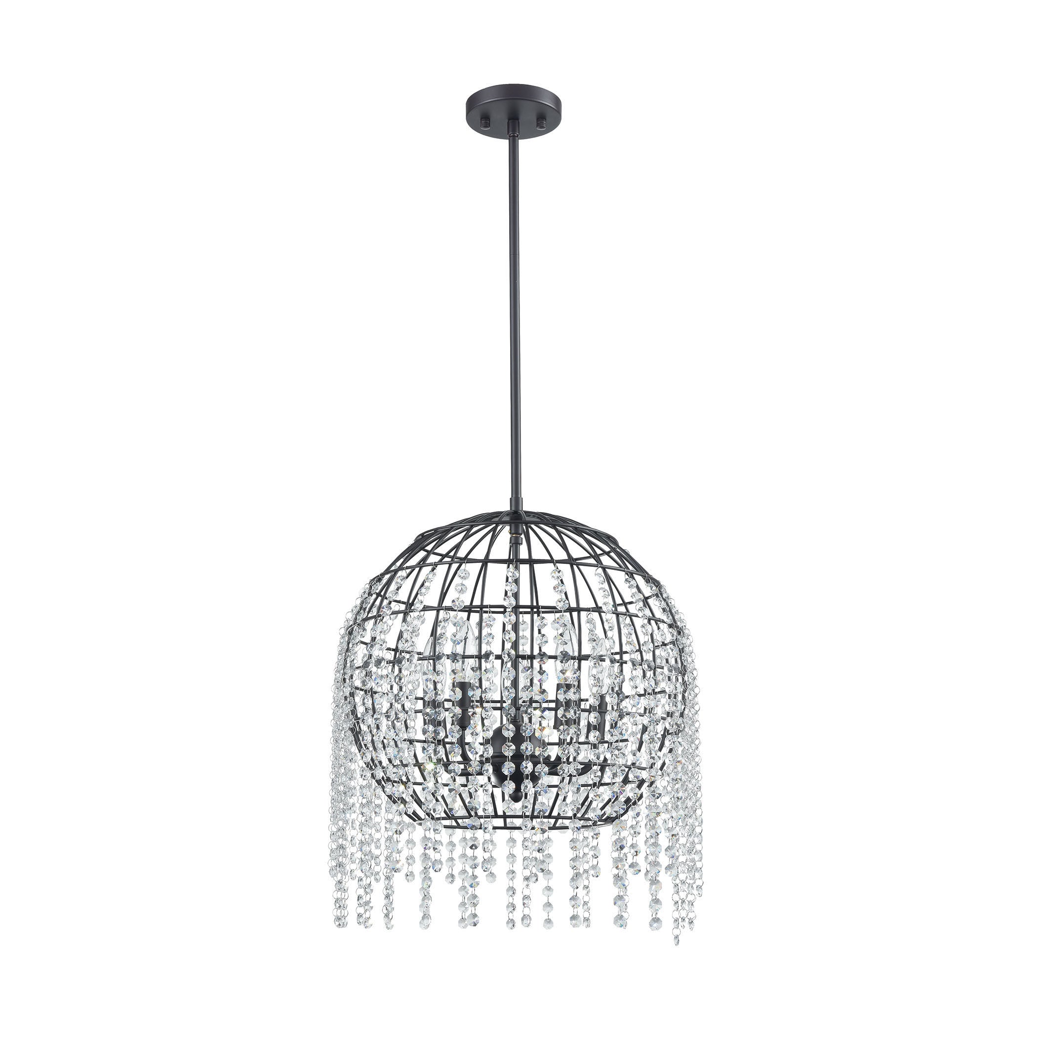 Yardley 17'' Wide 5-Light Chandelier - Oil Rubbed Bronze