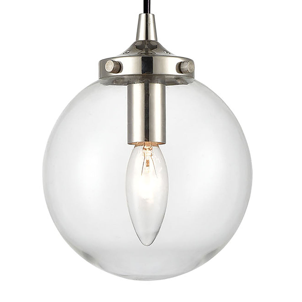 Boudreaux 6'' Wide 1-Light Mini Pendant - Matte Black