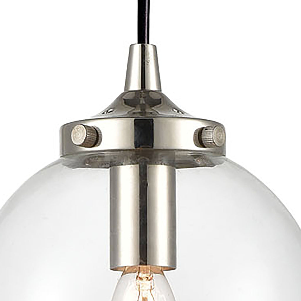 Boudreaux 6'' Wide 1-Light Mini Pendant - Matte Black