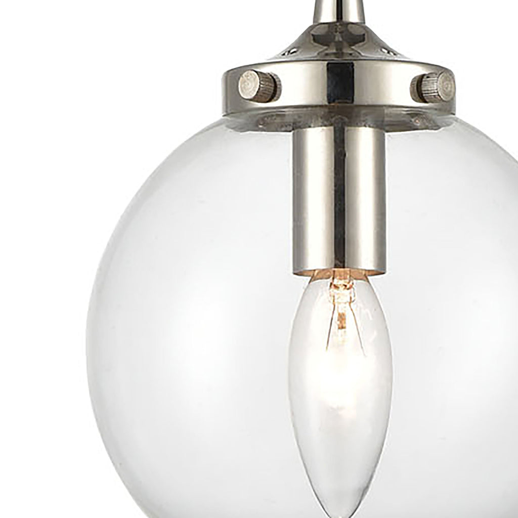 Boudreaux 6'' Wide 1-Light Mini Pendant - Matte Black