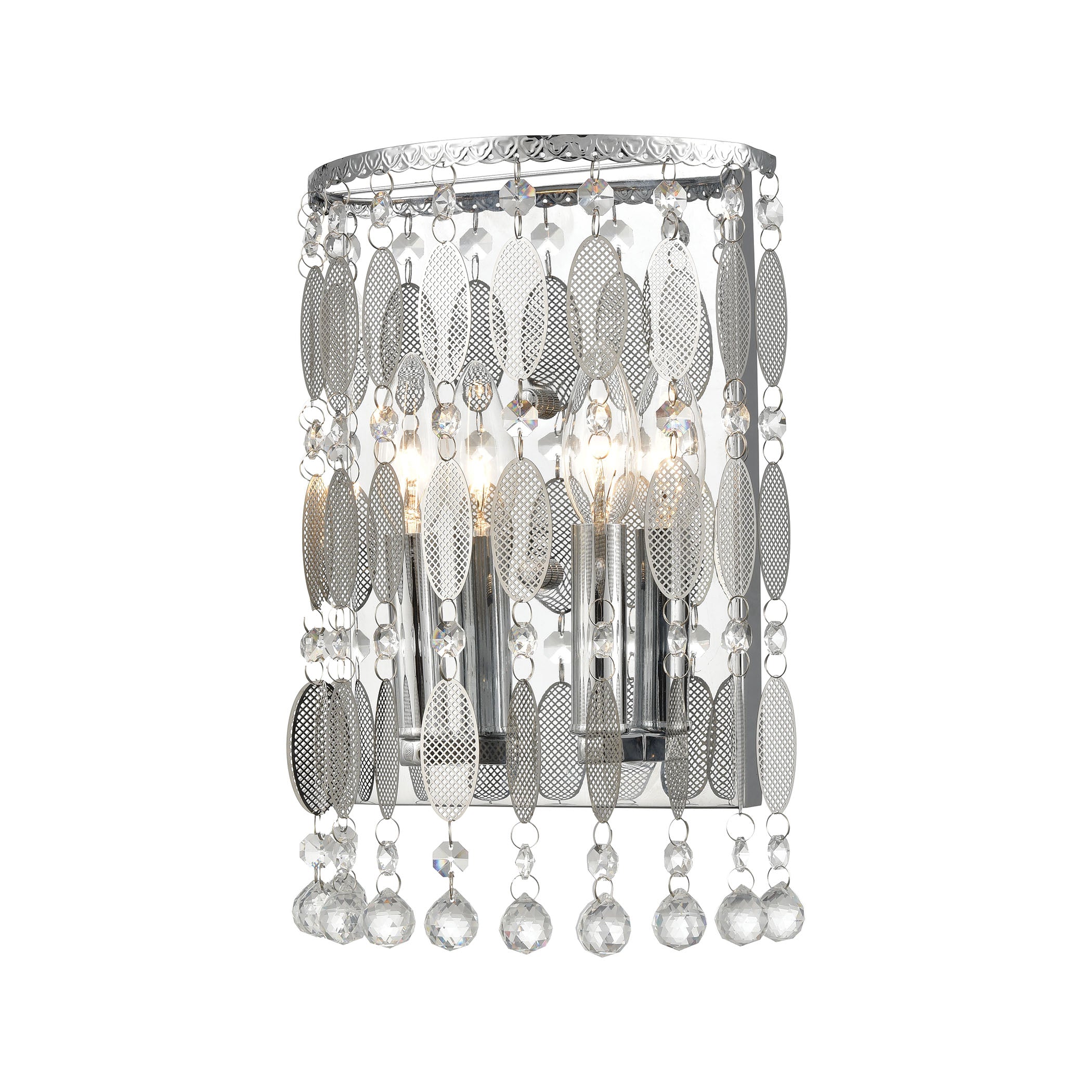 Chamelon 12'' High 2-Light Sconce - Polished Chrome