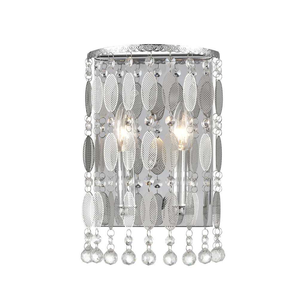 Chamelon 12'' High 2-Light Sconce - Polished Chrome