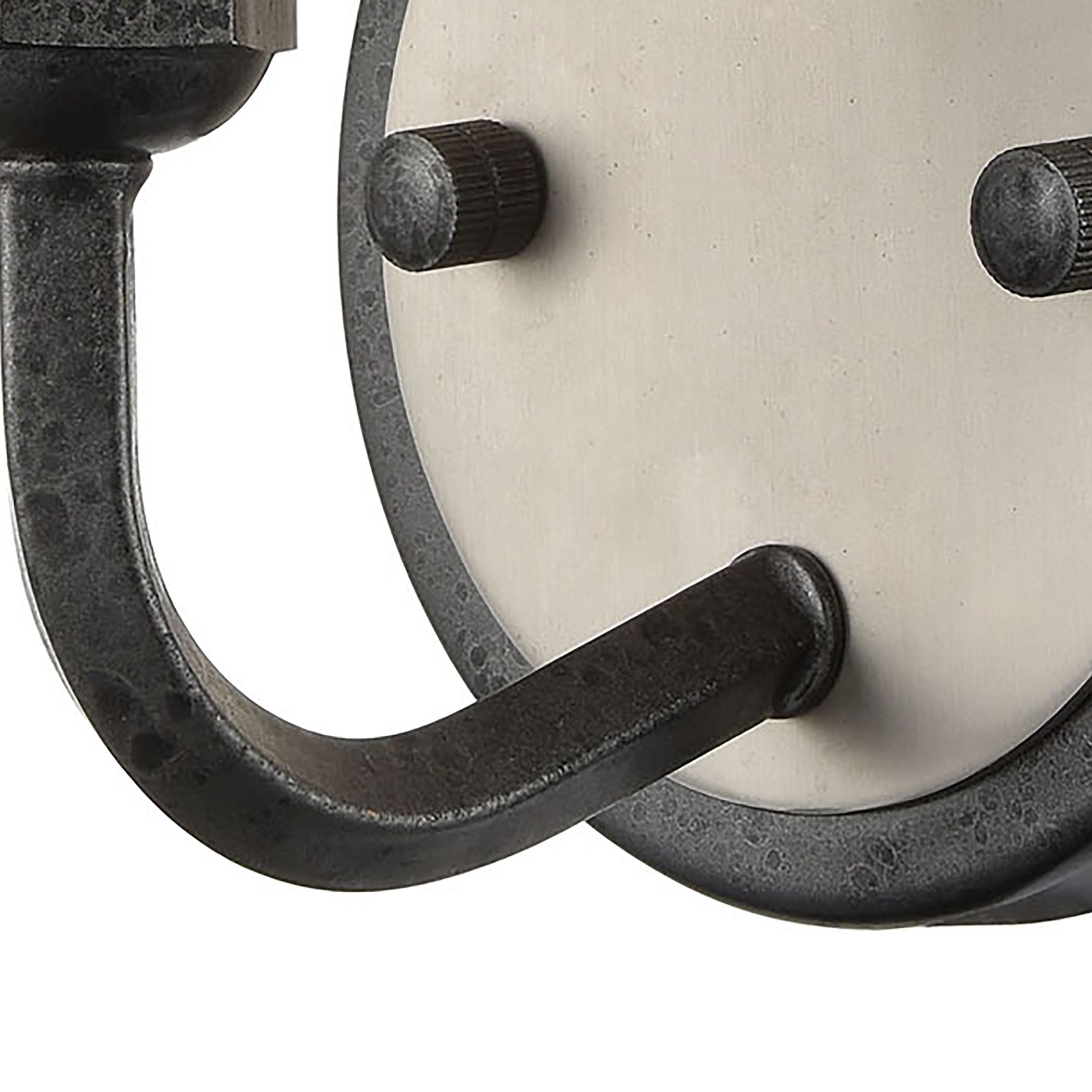 Cortlandt 6'' High 1-Light Sconce - Iron