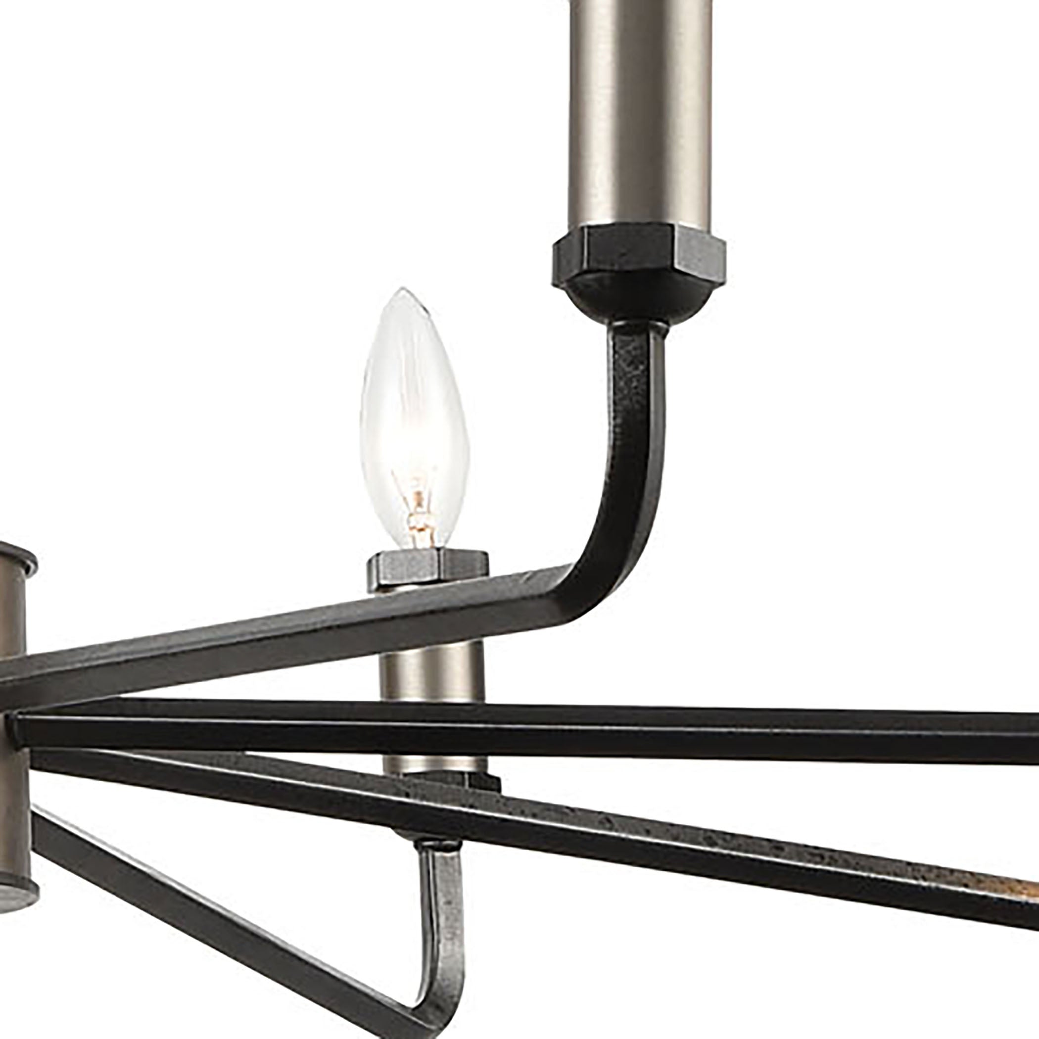 Cortlandt 36'' Wide 8-Light Chandelier - Iron