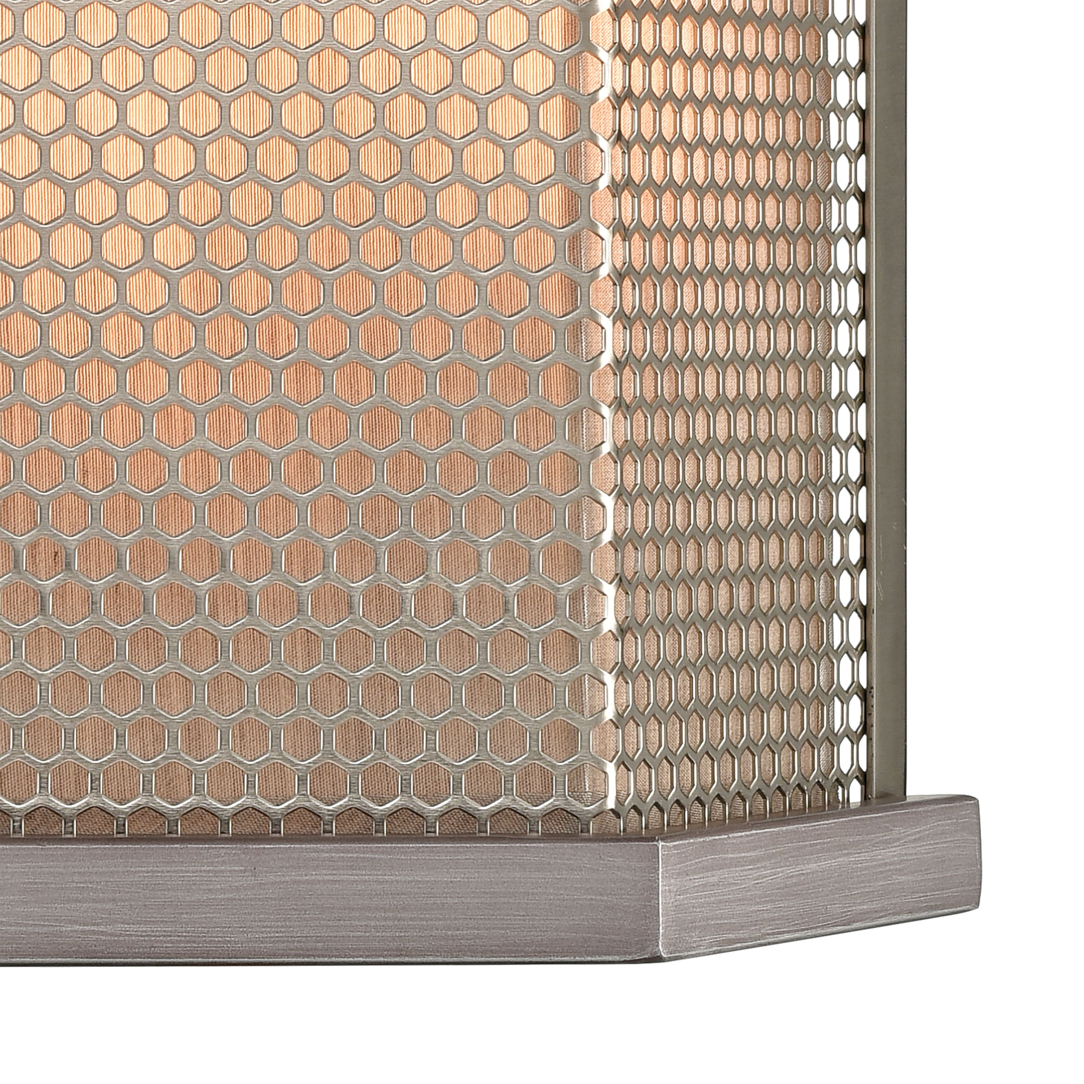 Crestler 11'' High 2-Light Sconce - Weathered Zinc