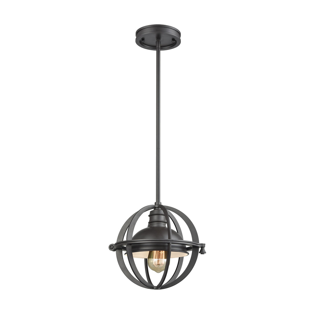 Aubridge 10'' Wide 1-Light Mini Pendant - Oil Rubbed Bronze
