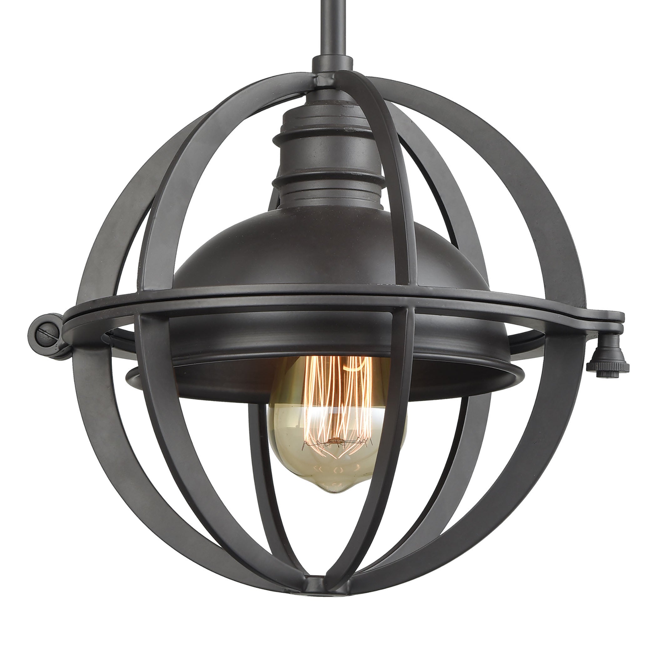 Aubridge 10'' Wide 1-Light Mini Pendant - Oil Rubbed Bronze
