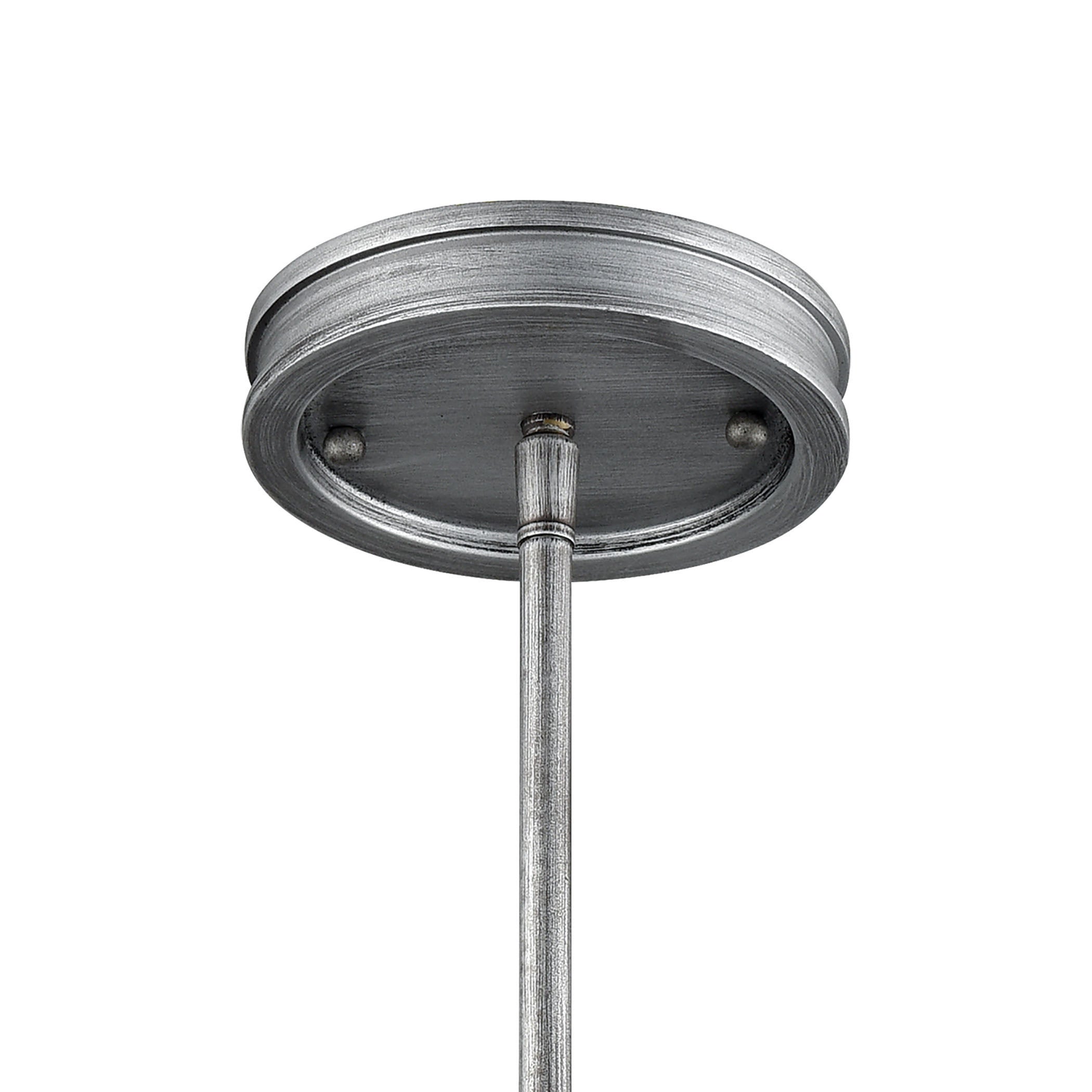 Synchronis 5'' Wide 1-Light Mini Pendant - Weathered Zinc
