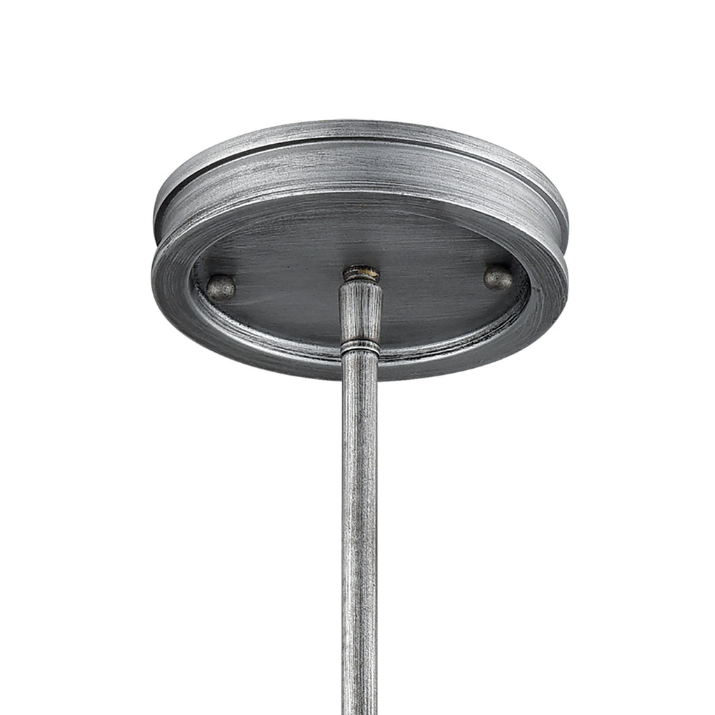 Aubridge 10'' Wide 1-Light Mini Pendant - Weathered Zinc 2