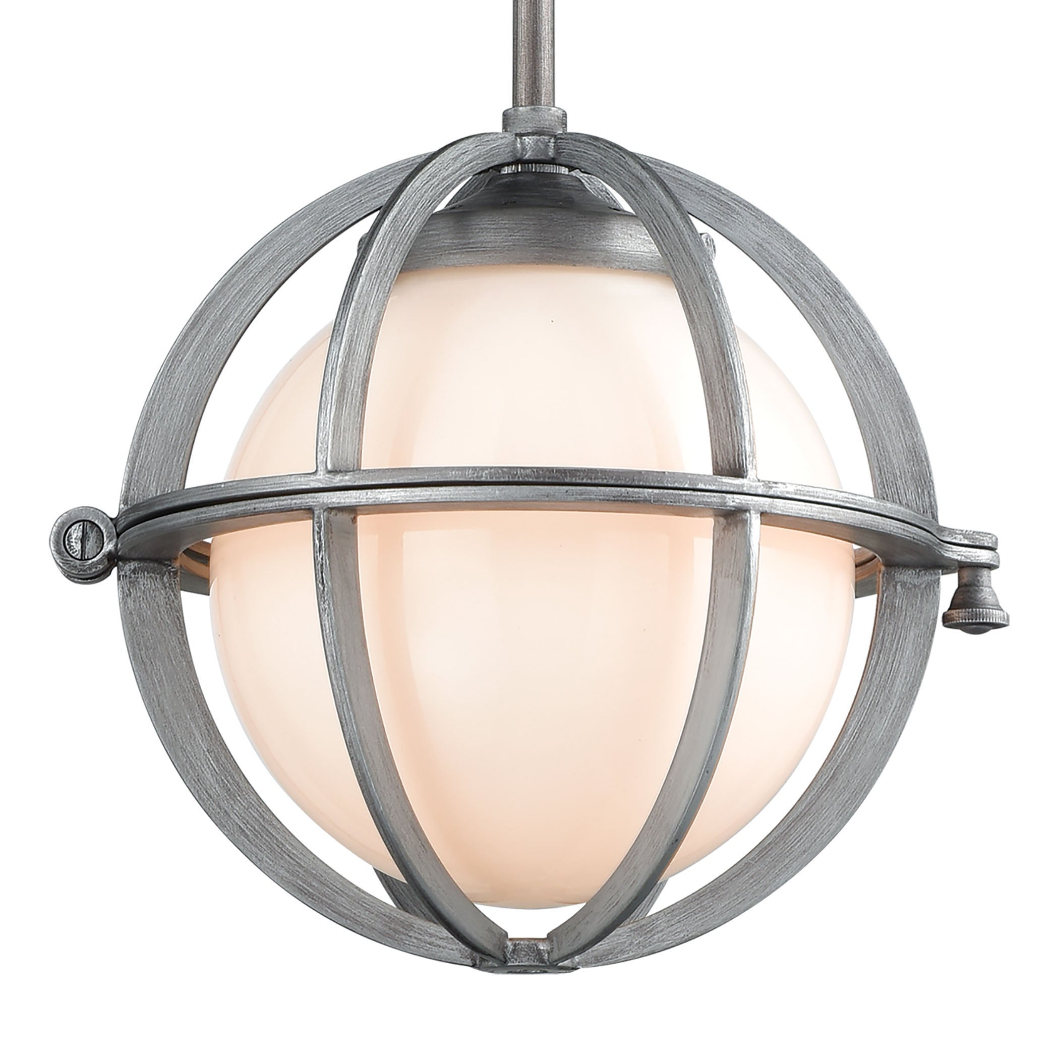 Aubridge 10'' Wide 1-Light Mini Pendant - Weathered Zinc 2