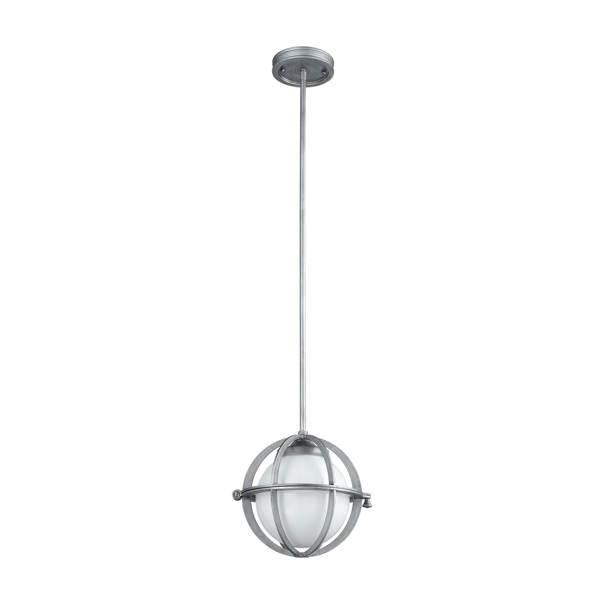 Aubridge 10'' Wide 1-Light Mini Pendant - Weathered Zinc 2