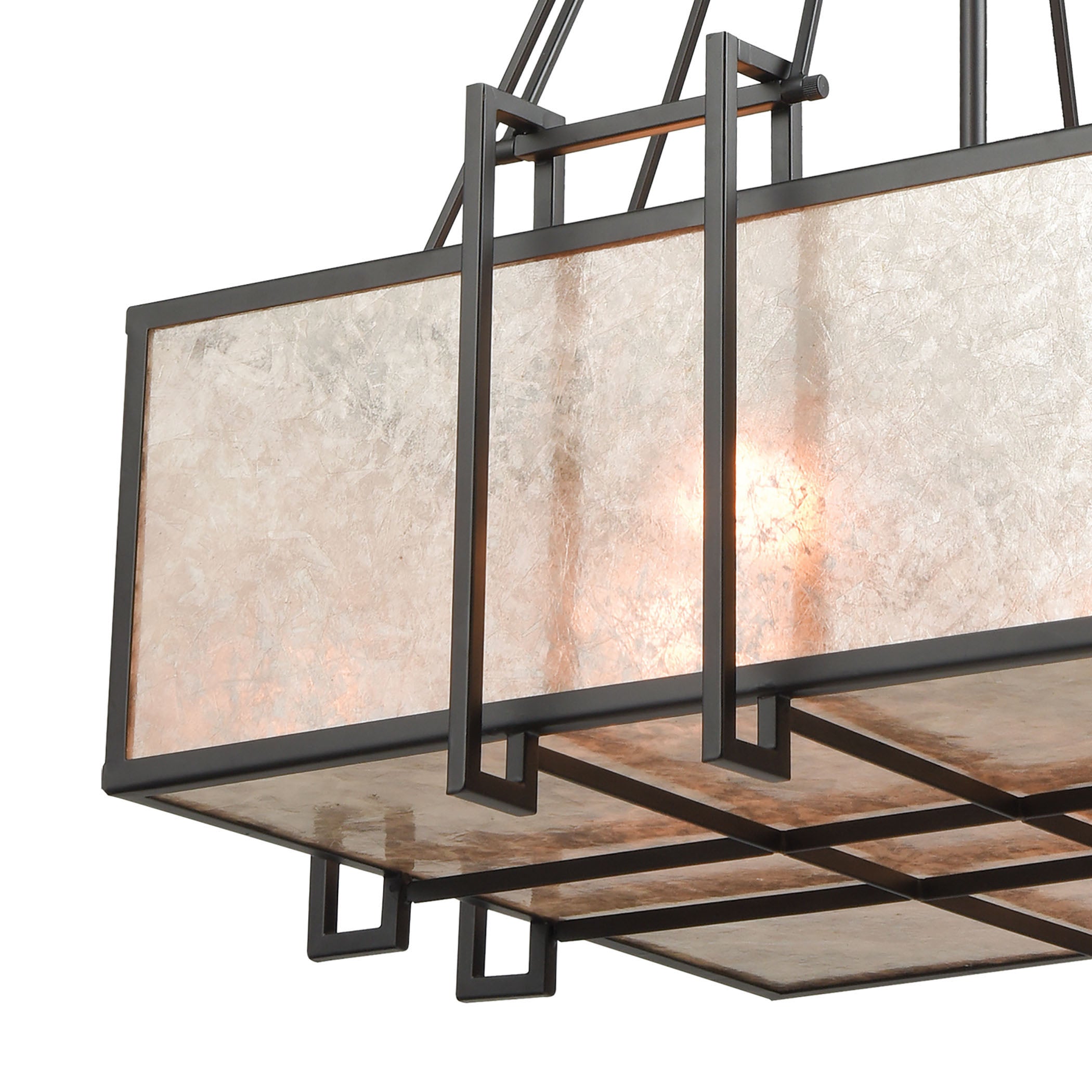 Stasis 23'' Wide 4-Light Chandelier - Oil Rubbed Bronze