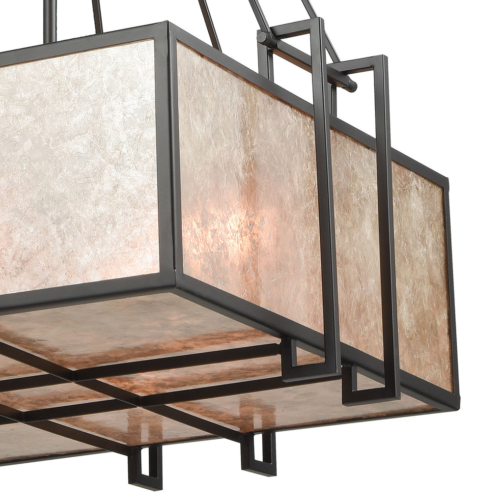 Stasis 23'' Wide 4-Light Chandelier - Oil Rubbed Bronze