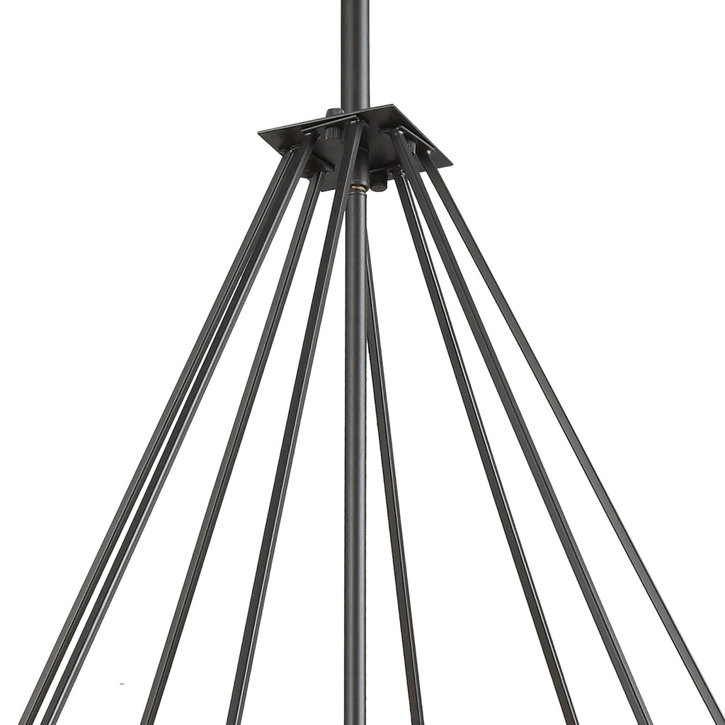 Stasis 23'' Wide 4-Light Chandelier - Oil Rubbed Bronze