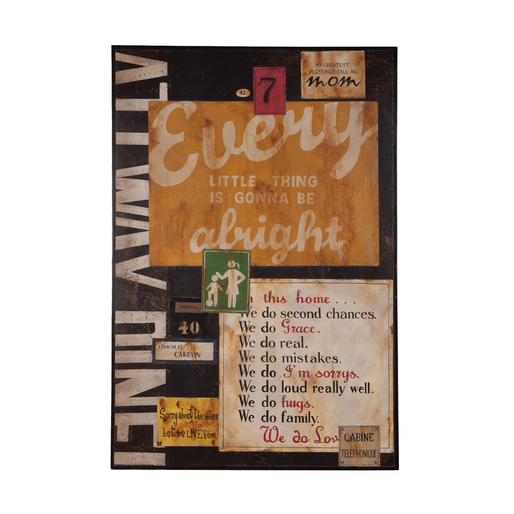 Global Graphics Wall Art - Brown