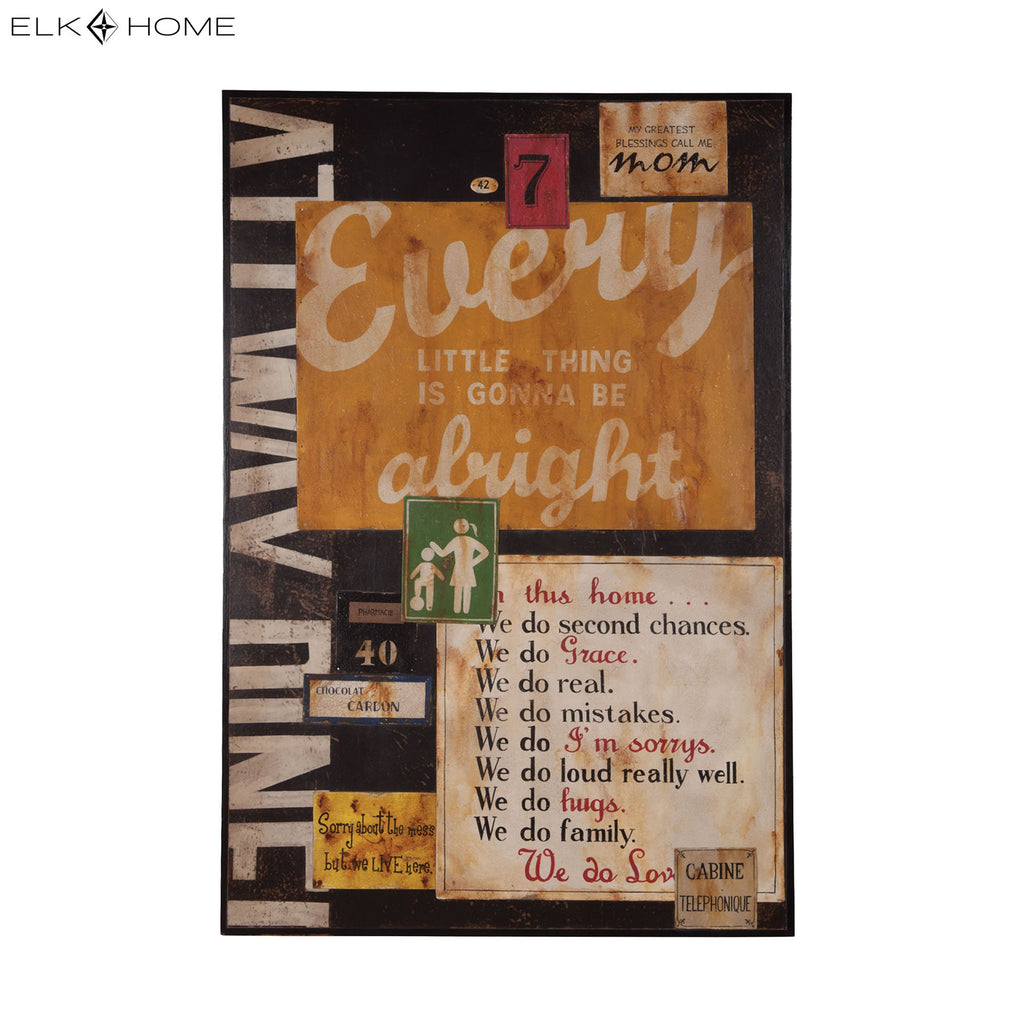 Global Graphics Wall Art - Brown