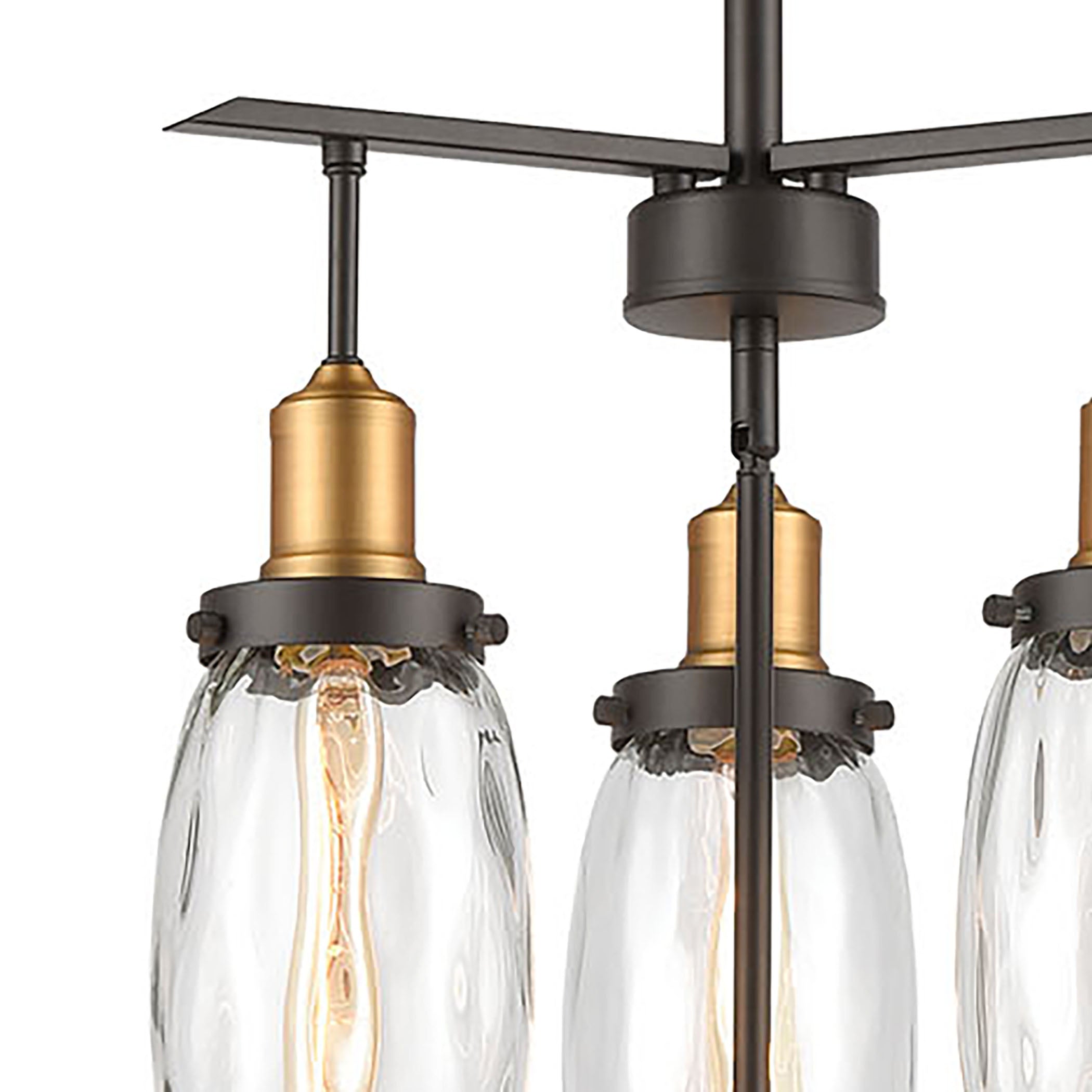 Shinzu 16'' Wide 4-Light Chandelier - Oil Rubbed Bronze