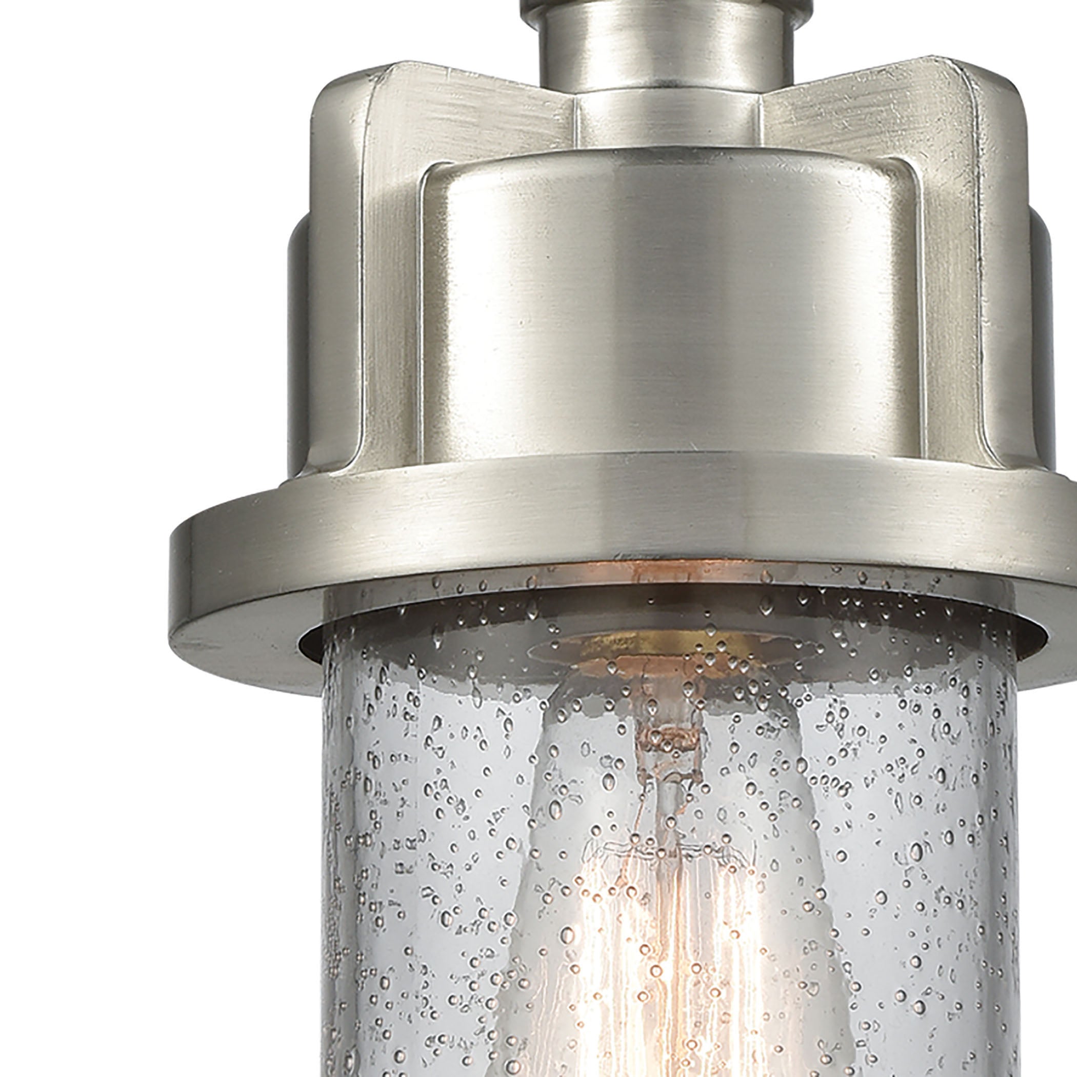 Briggs 6'' Wide 1-Light Mini Pendant - Weathered Zinc
