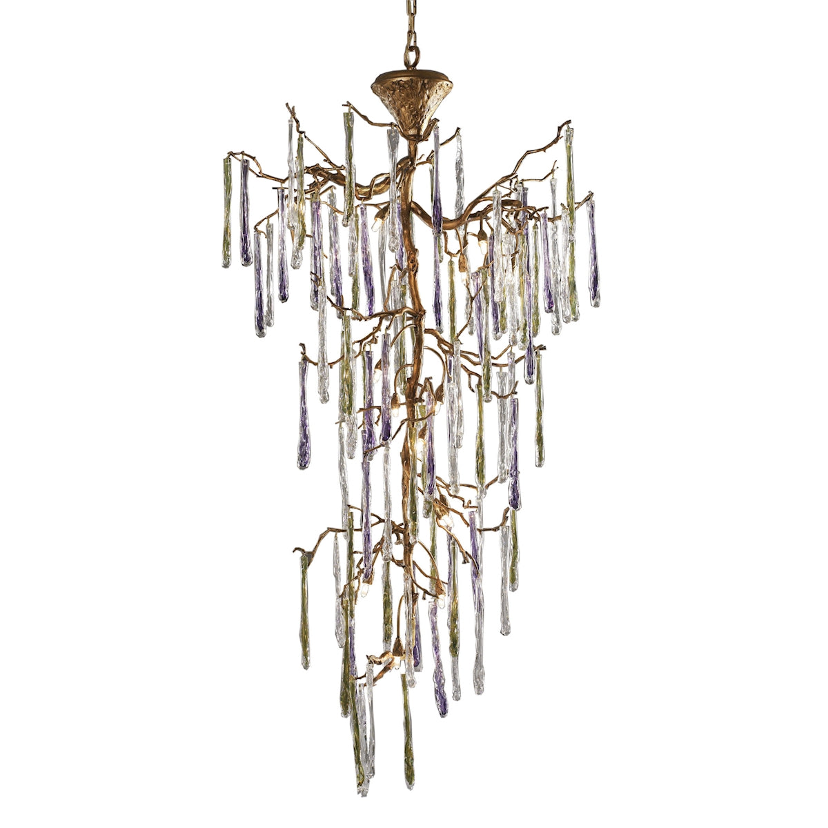 Stalavidri 33'' Wide 15-Light Chandelier - Talha Bronze