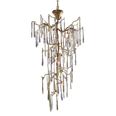 Stalavidri 33'' Wide 15-Light Chandelier - Talha Bronze