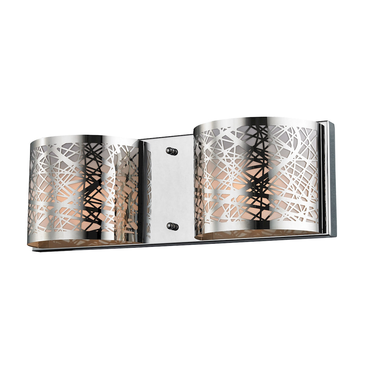 Ventnor 16'' Wide 2-Light Vanity Light - Polished Chrome