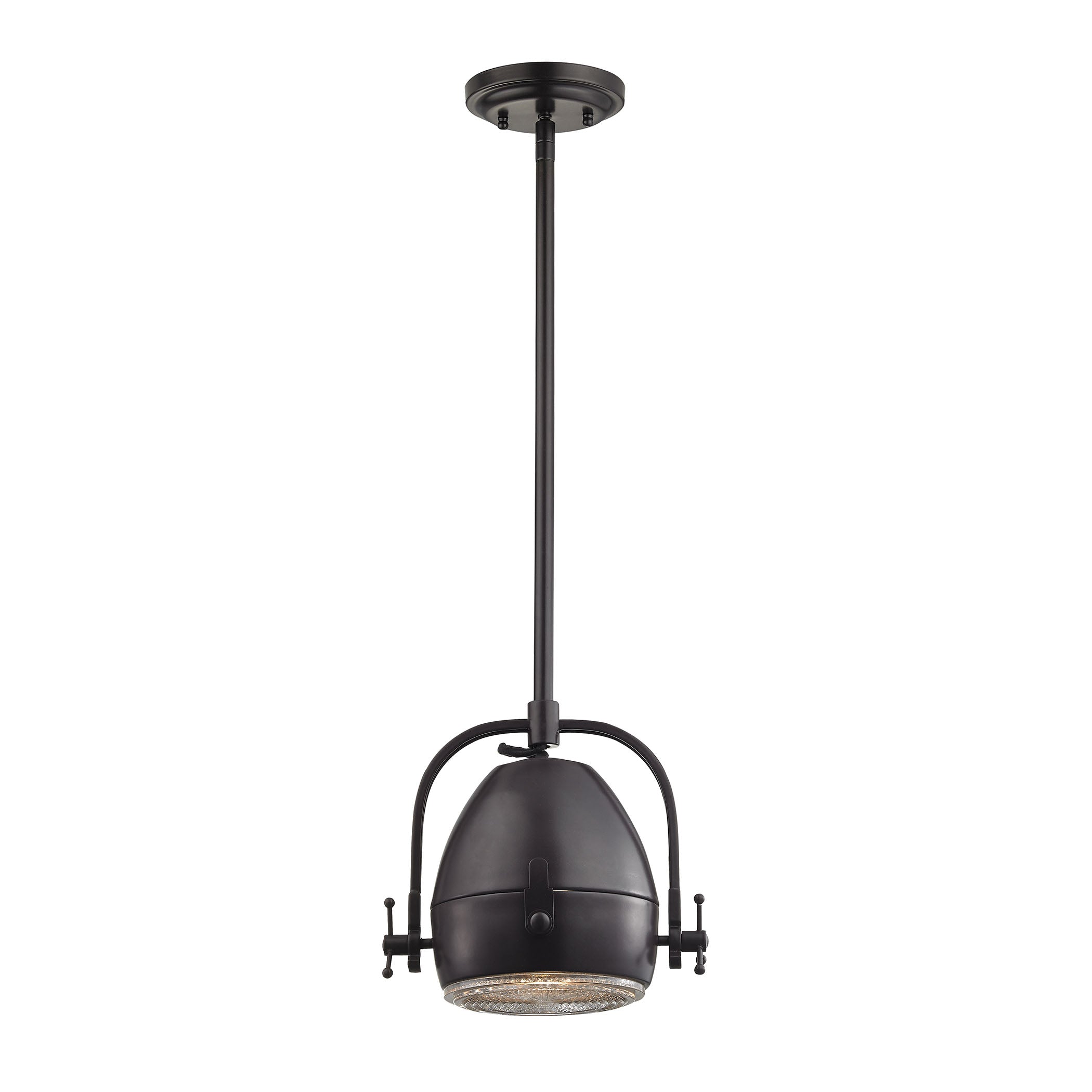 Urbano 8'' Wide 1-Light Mini Pendant - Oil Rubbed Bronze
