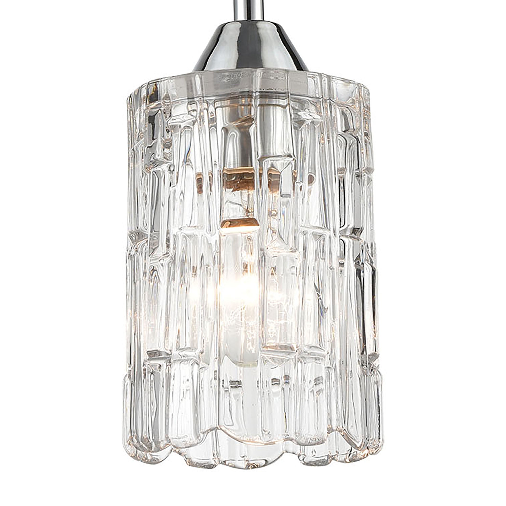 Ezra 4.5'' Wide 1-Light Pendant - Polished Chrome