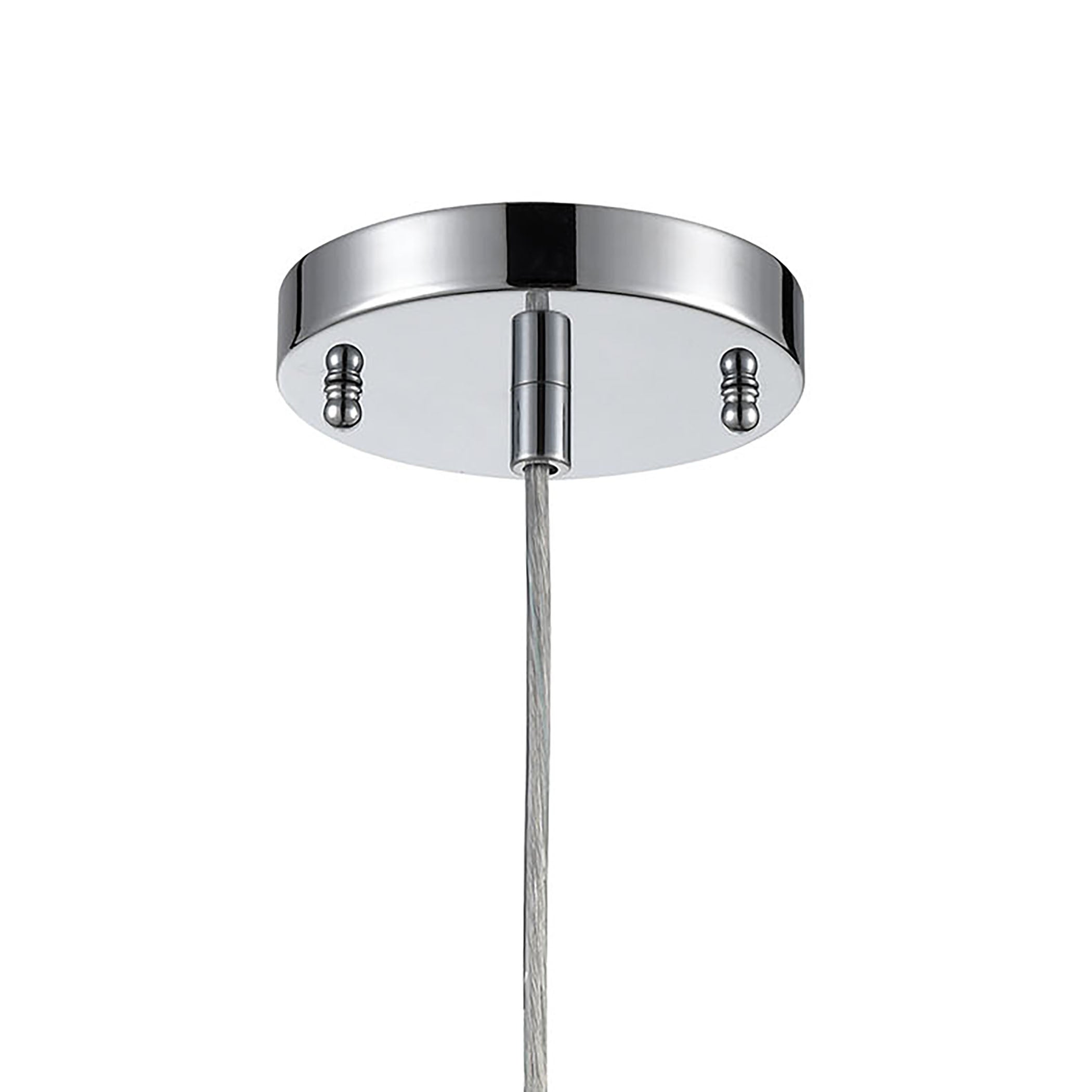 Ezra 4.5'' Wide 1-Light Pendant - Polished Chrome