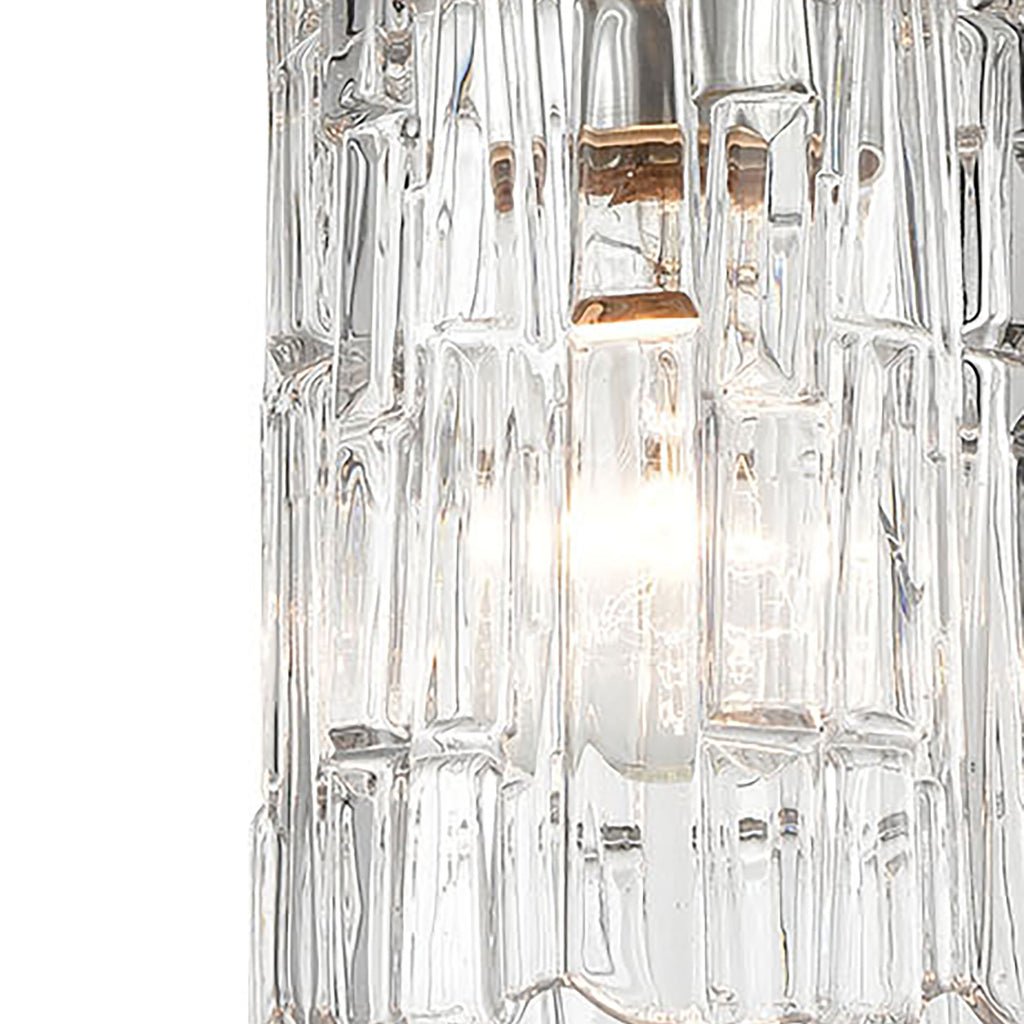 Ezra 4.5'' Wide 1-Light Pendant - Polished Chrome