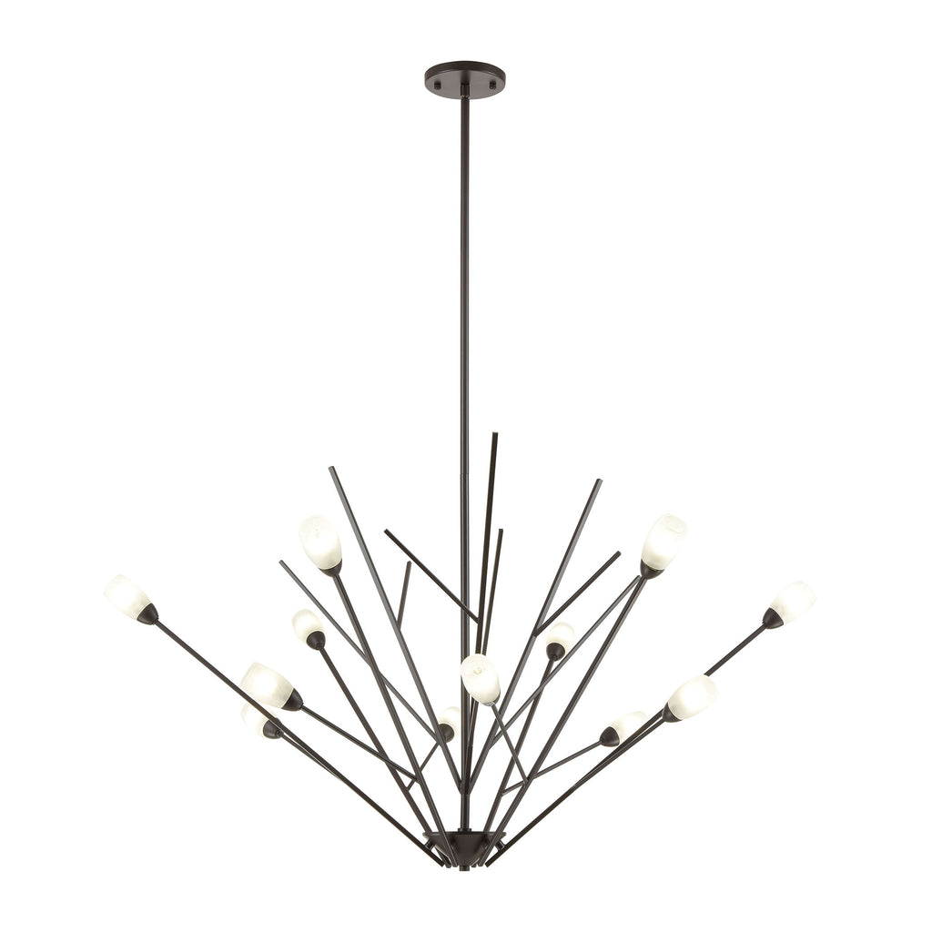 Ocotillo 44'' Wide 12-Light Chandelier - Oil Rubbed Bronze
