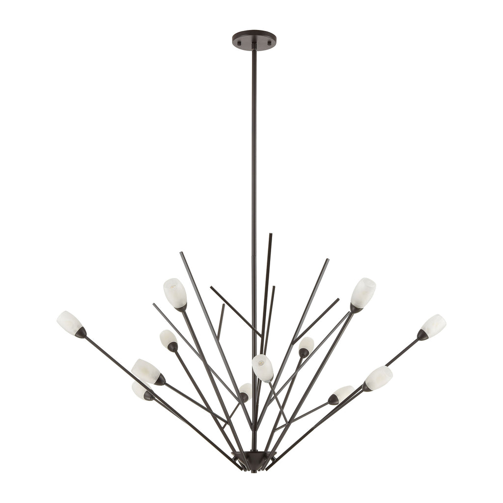 Ocotillo 44'' Wide 12-Light Chandelier - Oil Rubbed Bronze