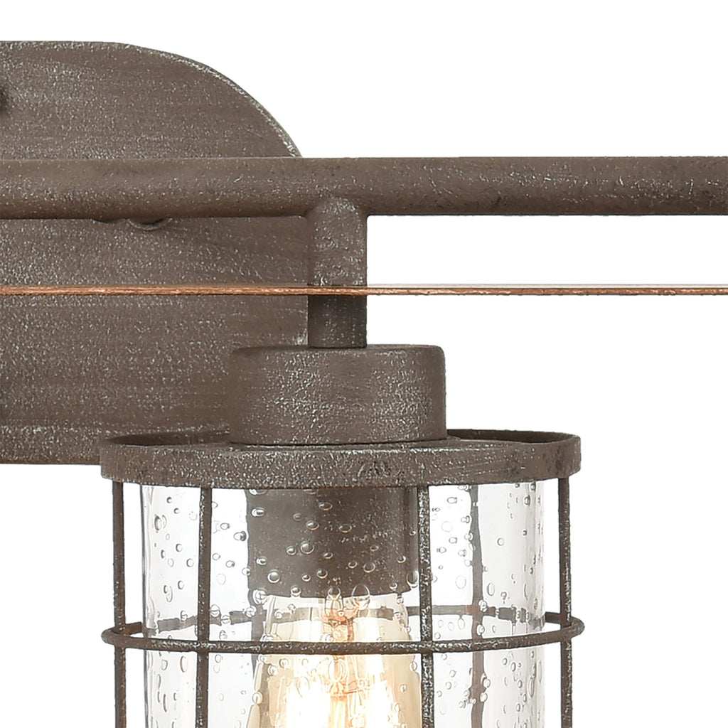 Gilbert 33'' Wide 4-Light Vanity Light - Rusted Coffee