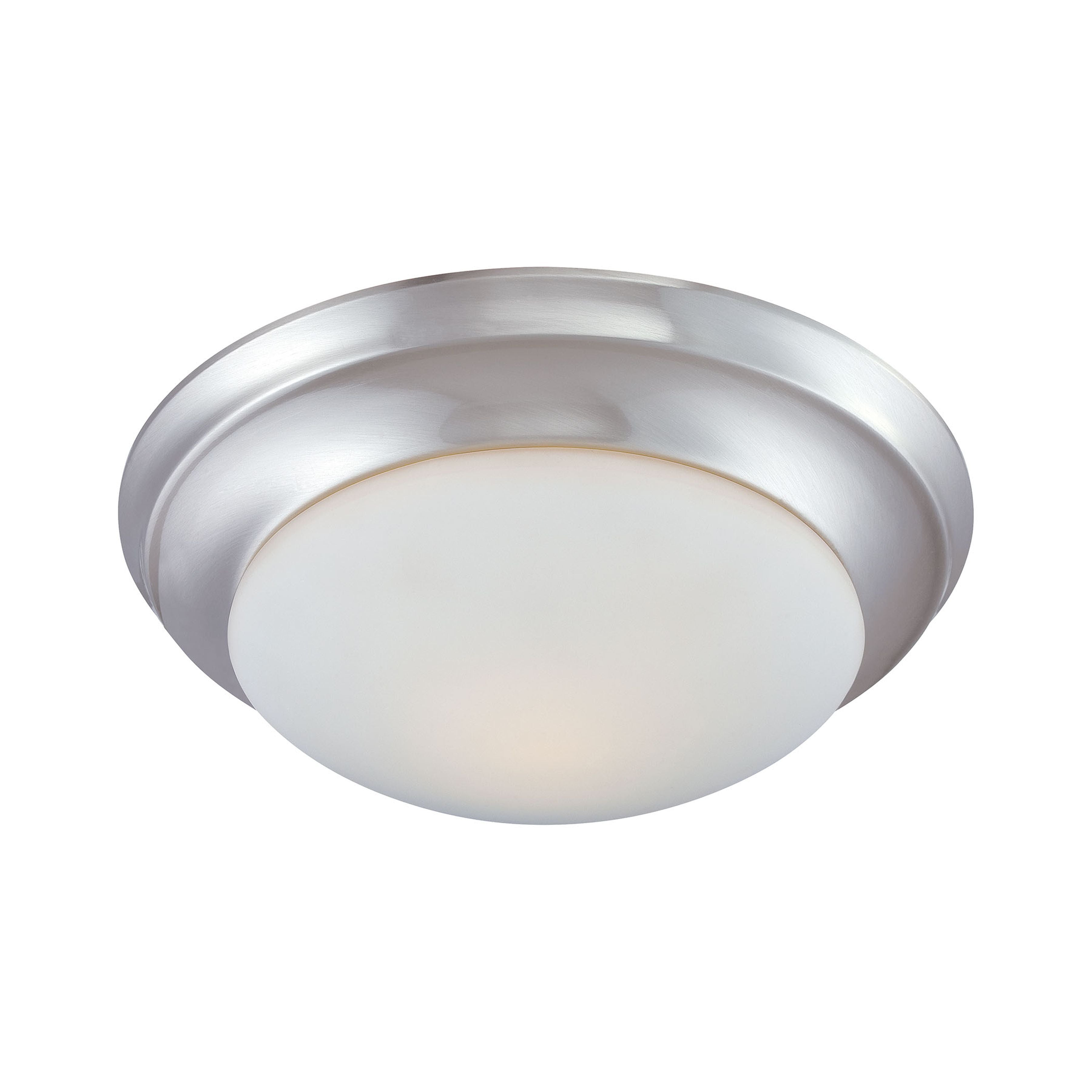 Fluor 11.75'' Wide 1-Light Flush Mount - Brushed Nickel