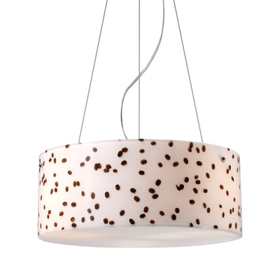 Modern Organics 3-Light Chandelier - White