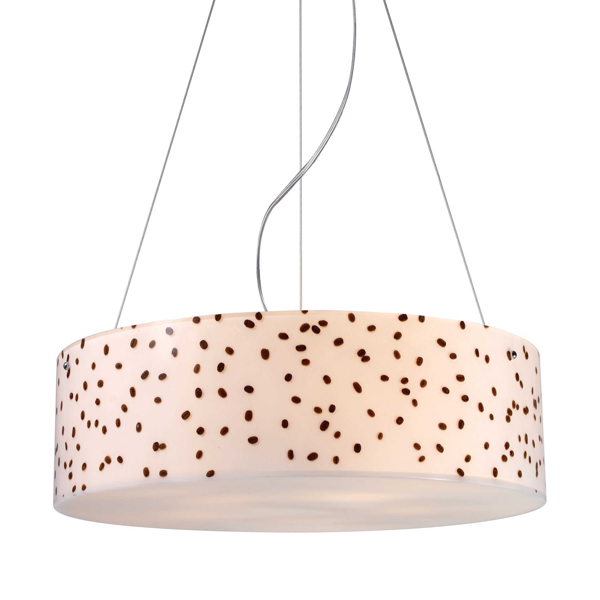 Modern Organics 24'' Wide 5-Light Chandelier - White