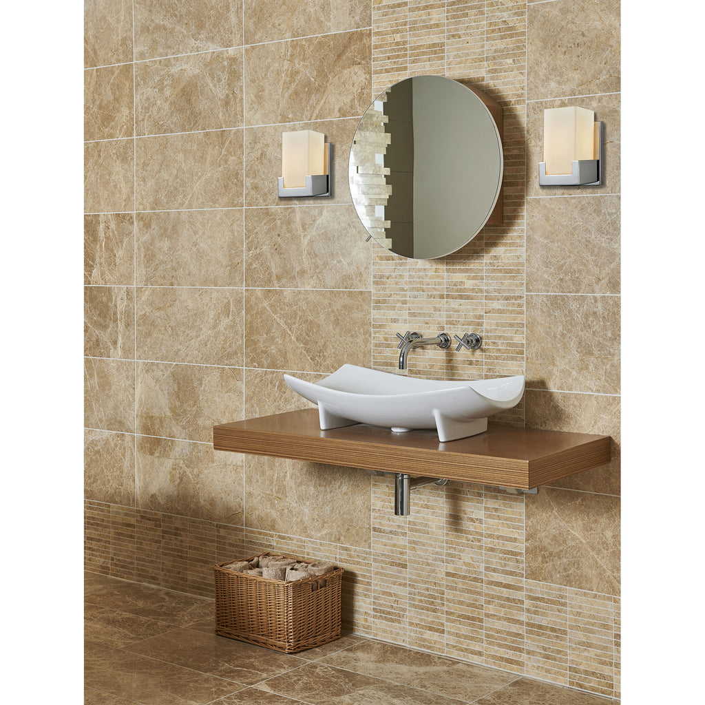 Balcony 5'' Wide 1-Light Vanity Light - Polished Chrome