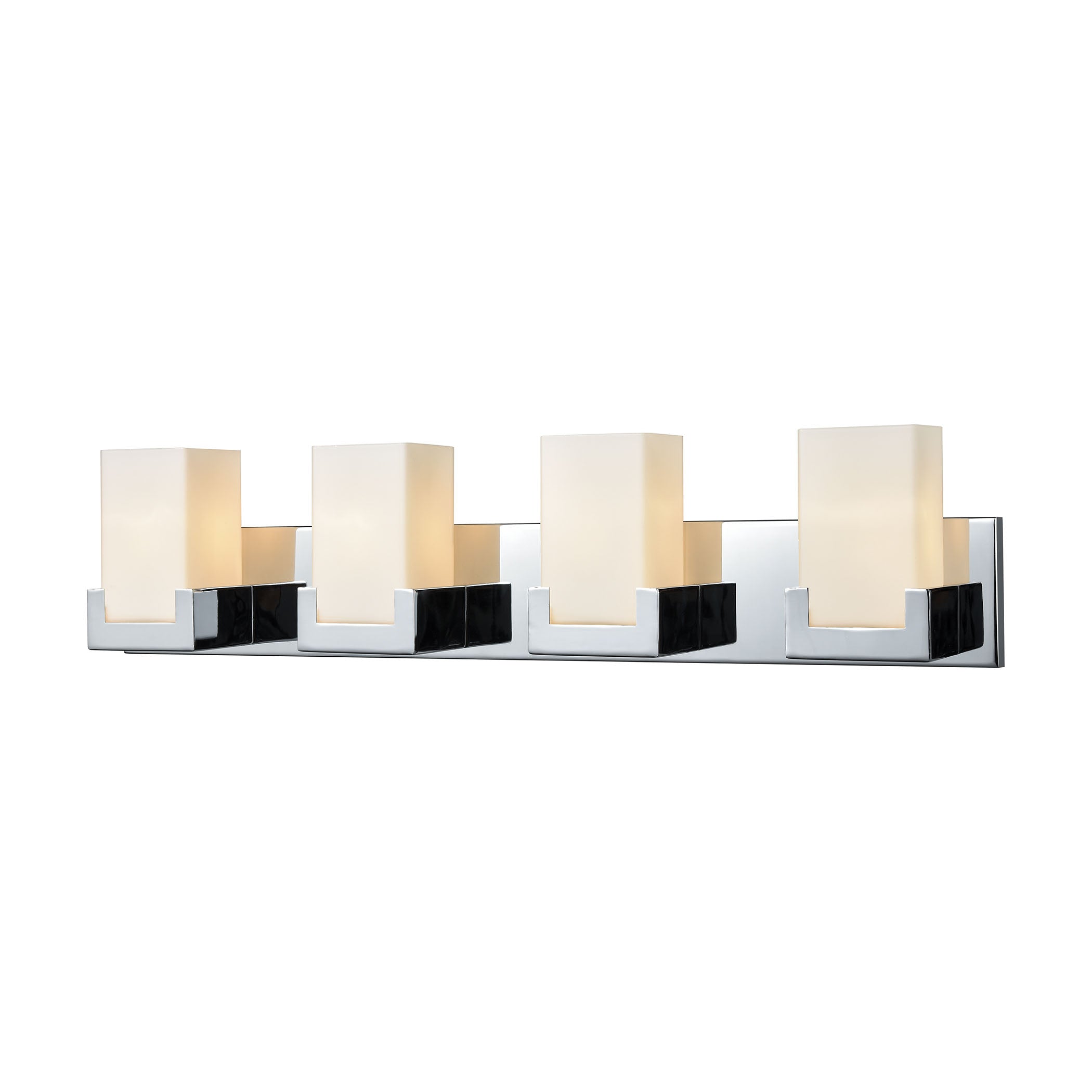 Balcony 30'' Wide 4-Light Vanity Light - Polished Chrome