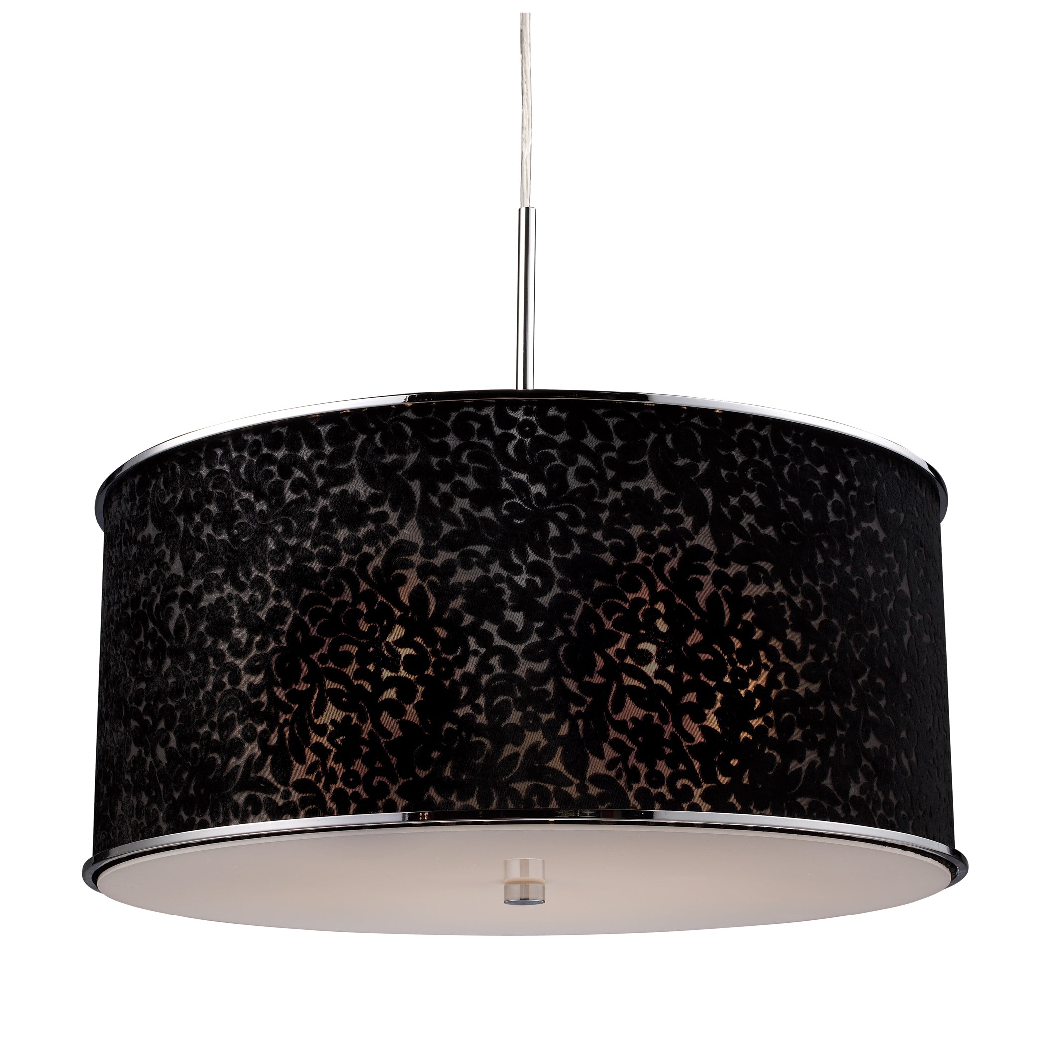 Fabrique 21'' Wide 5-Light Chandelier - Black