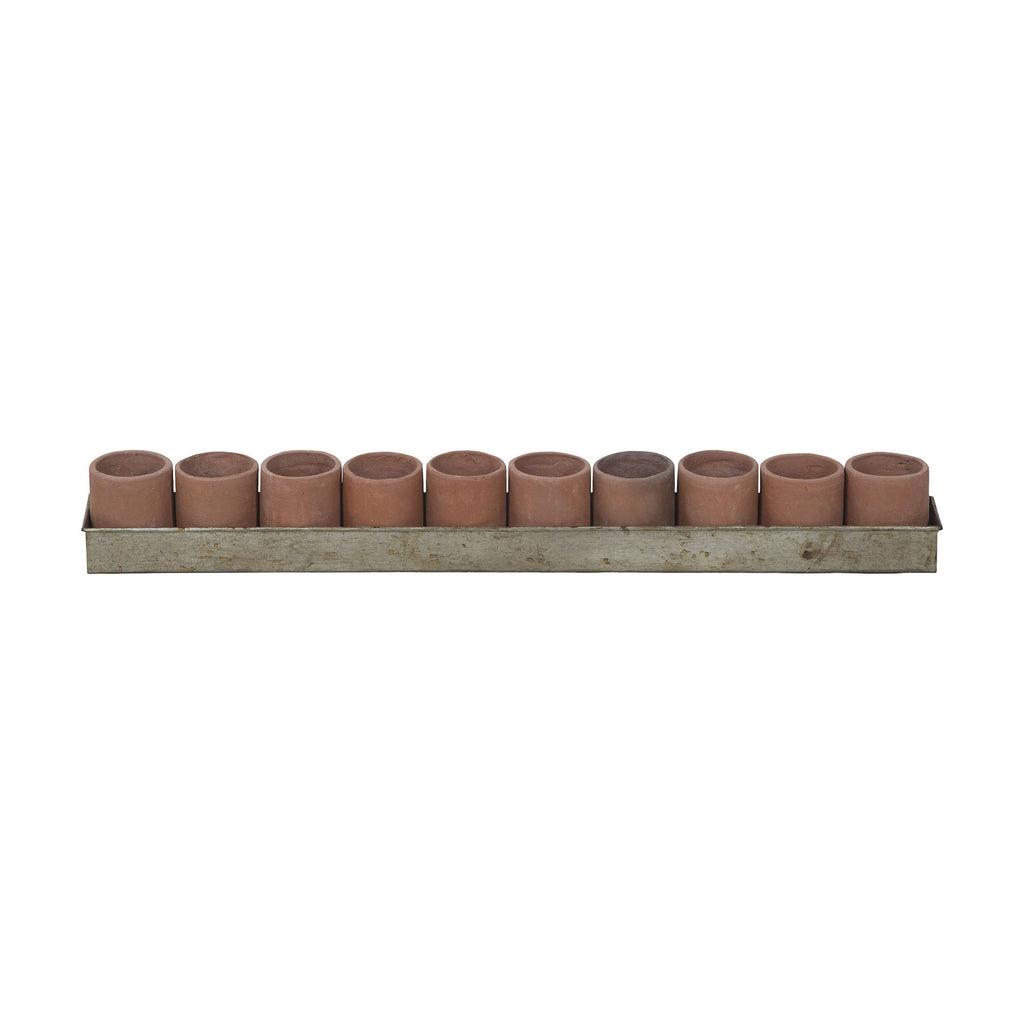 Namib Candleholder - Terracotta