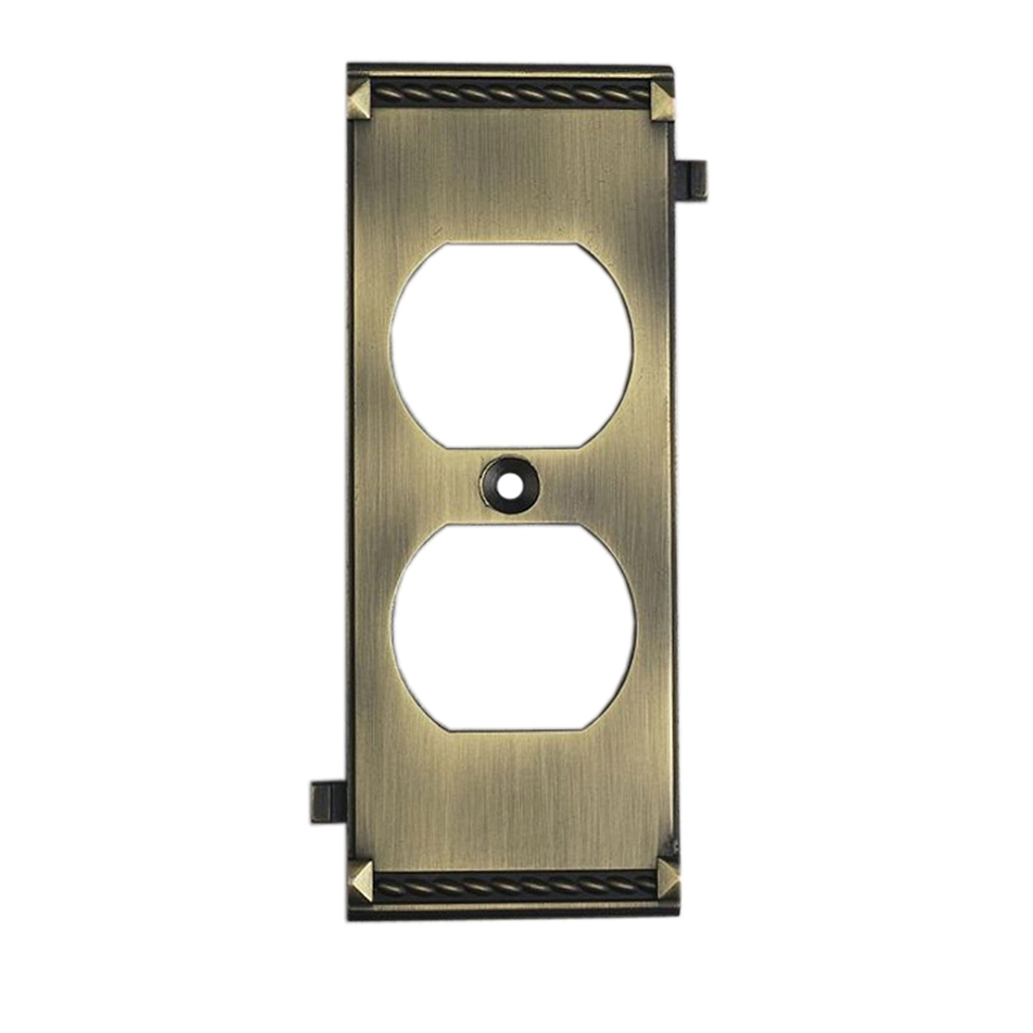 Clickplate in Antique Brass - Outlet - Middle