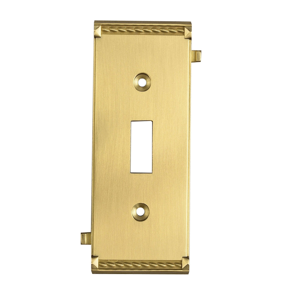 Clickplate in Brass - Switch - Middle