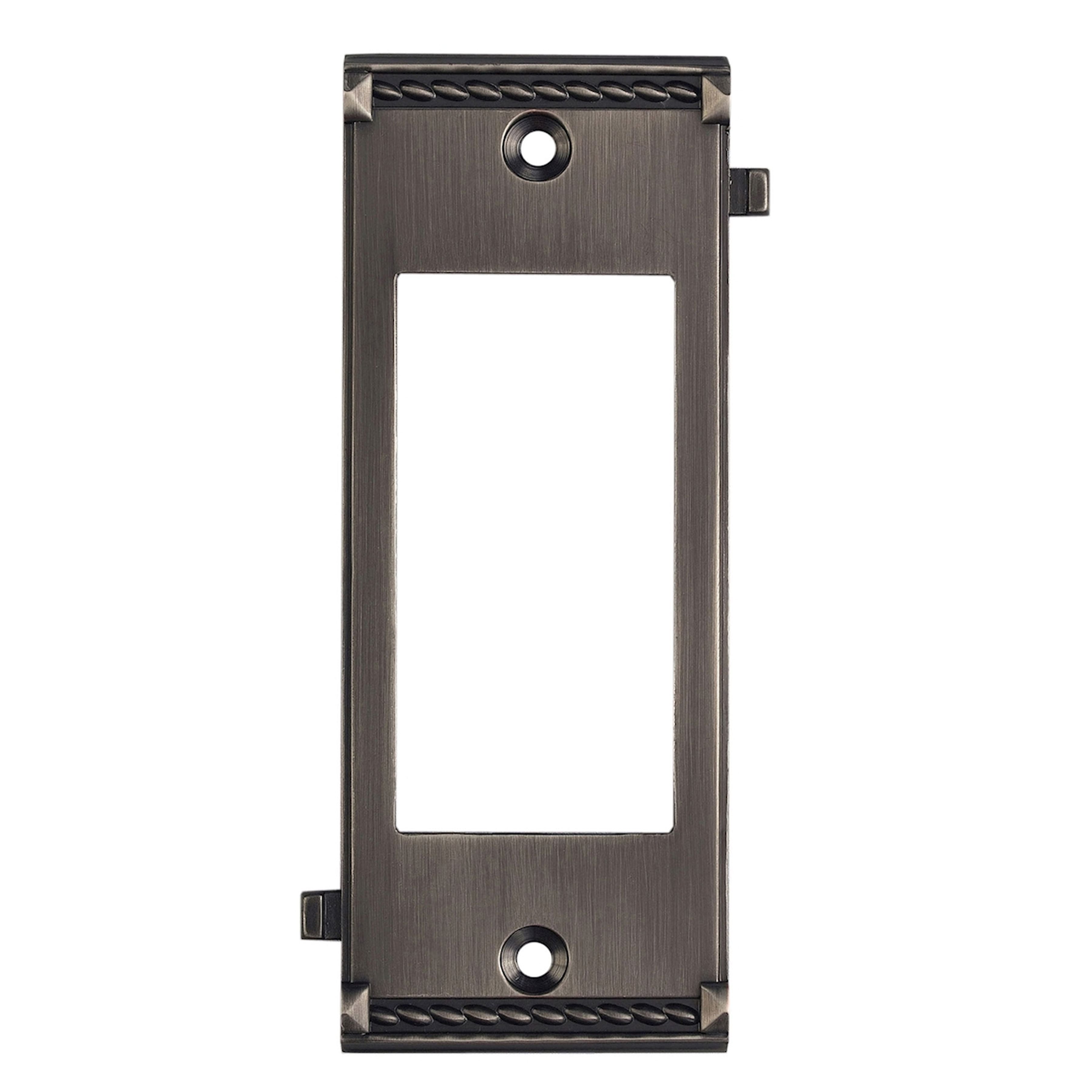 Clickplate in Antique Platinum - Paddle - Middle