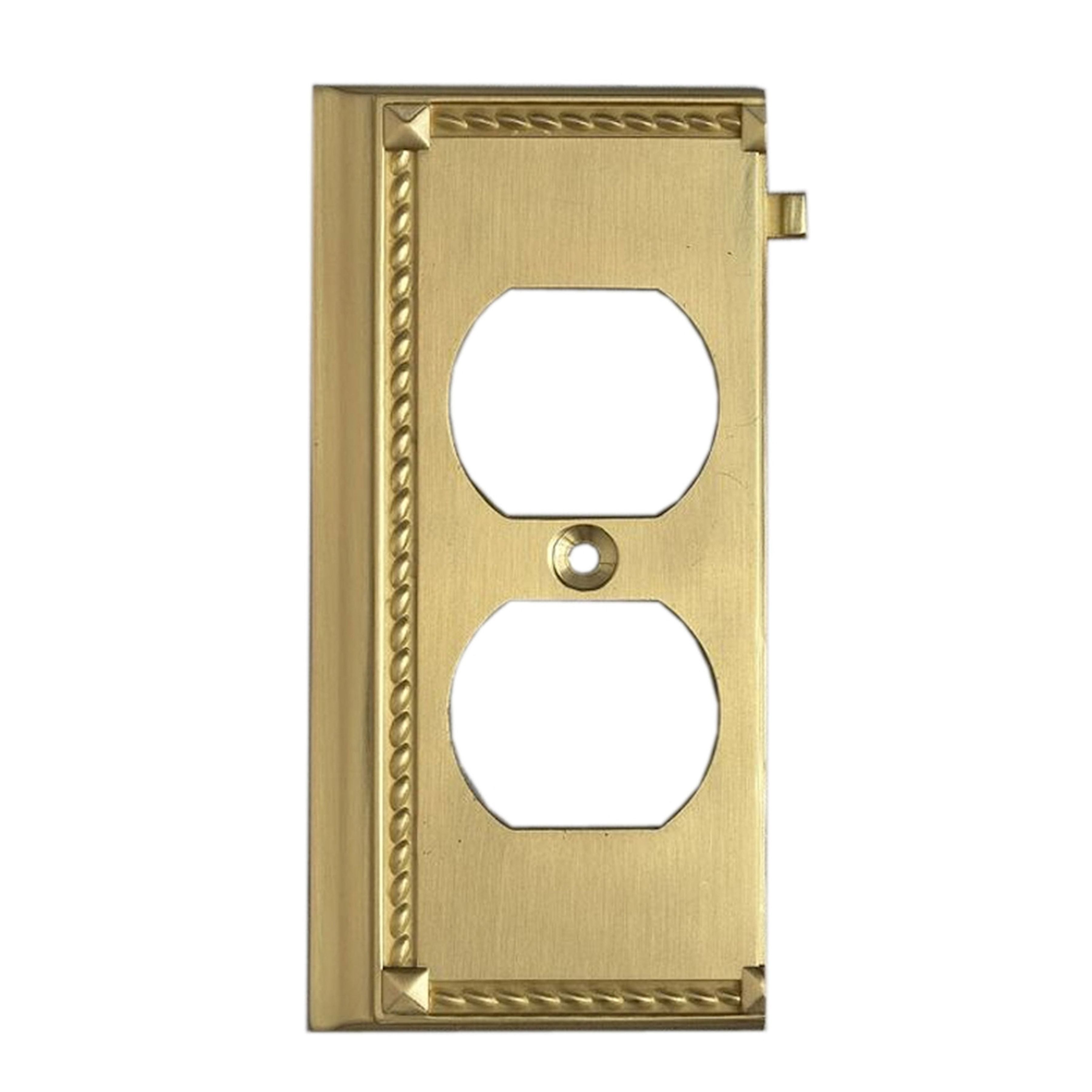 Clickplate in Brass - Outlet - End