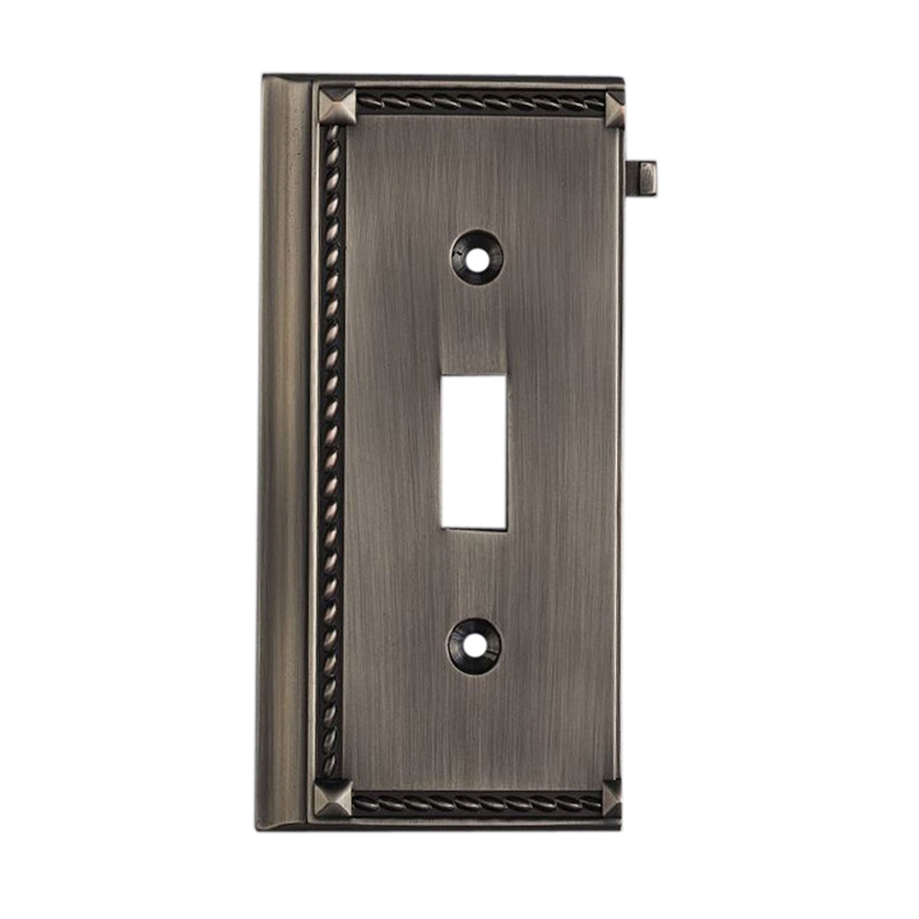 Clickplate in Antique Platinum - Switch - End